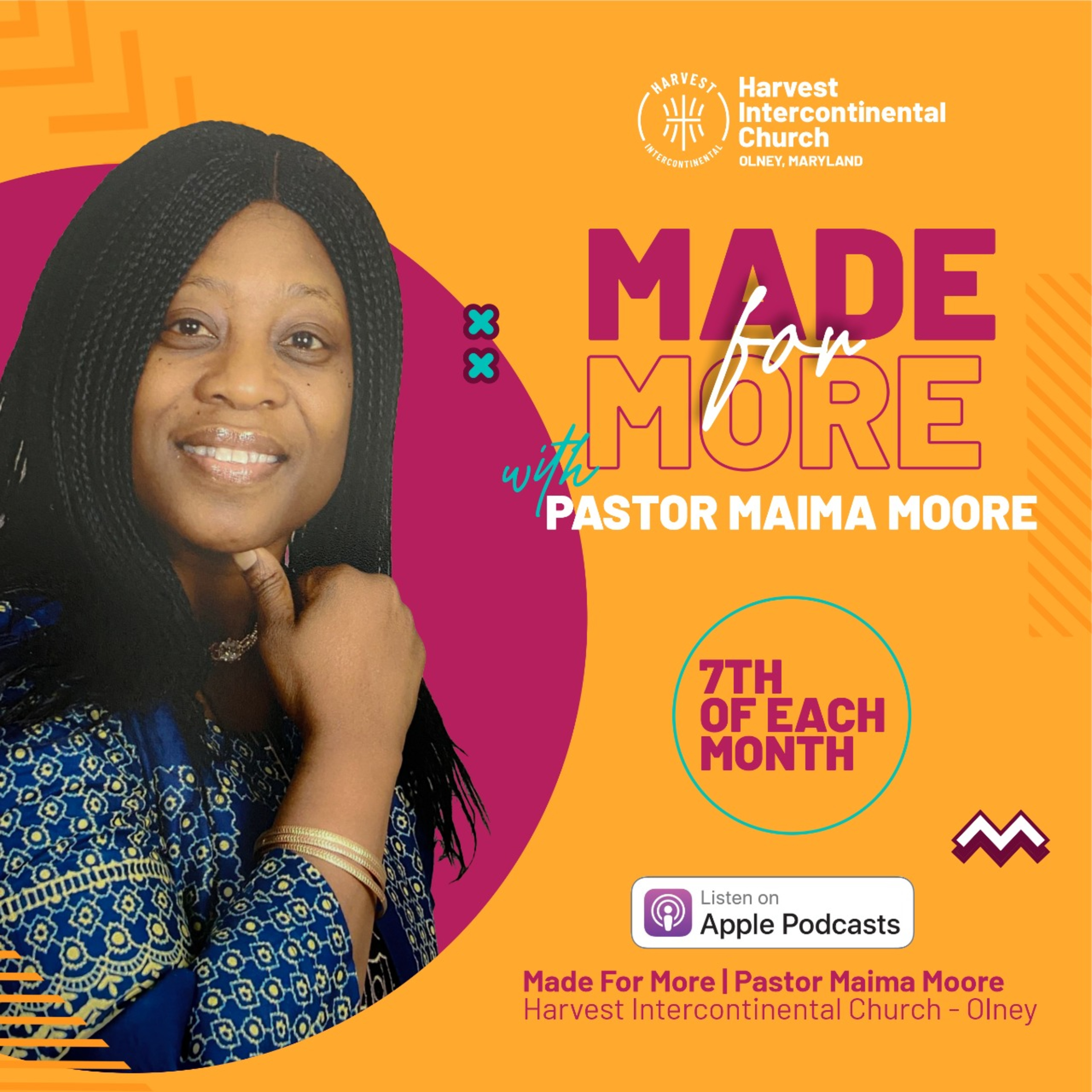 Made For More | Pastor Maima Moore episode artwork