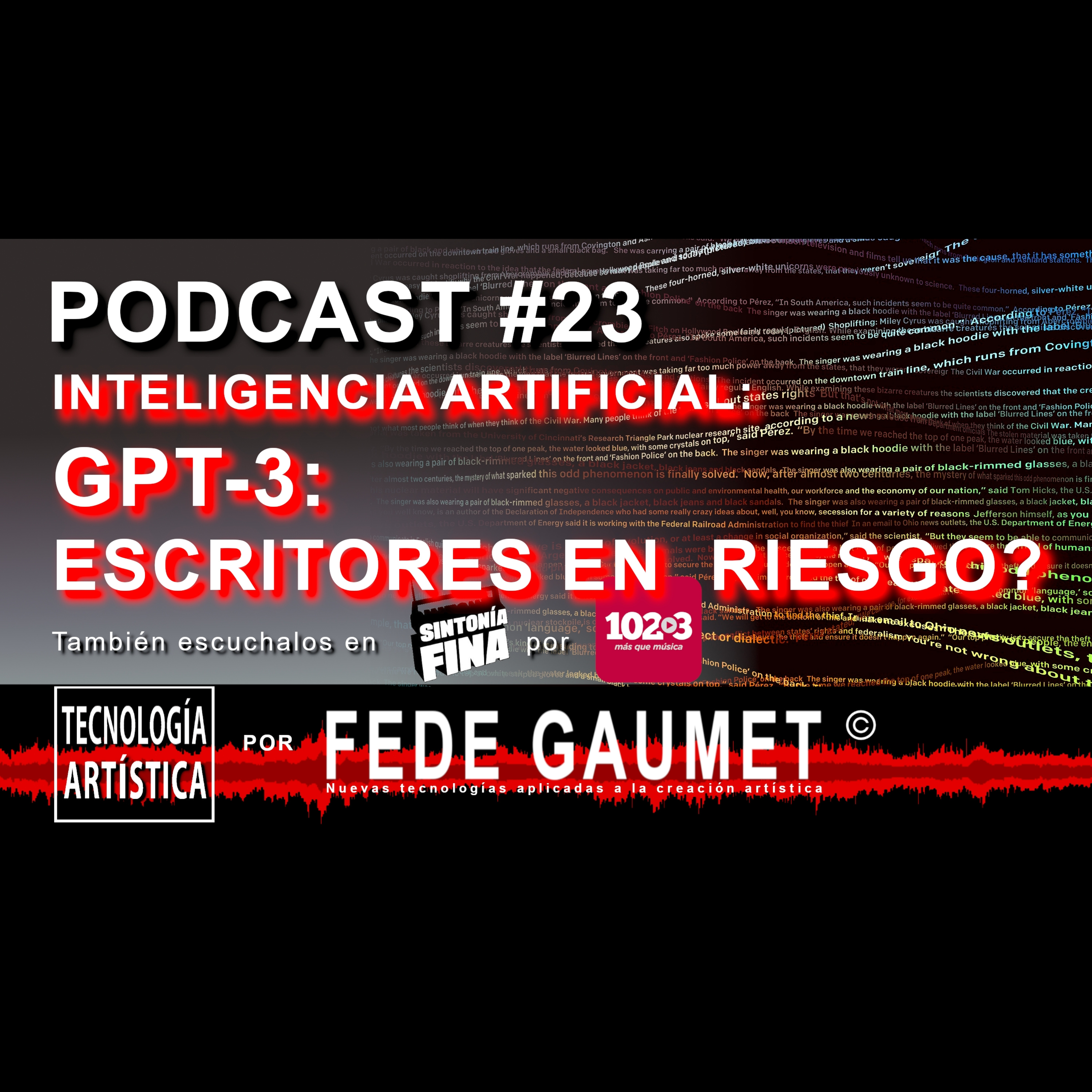 Tecnología Artística por Fede Gaumet