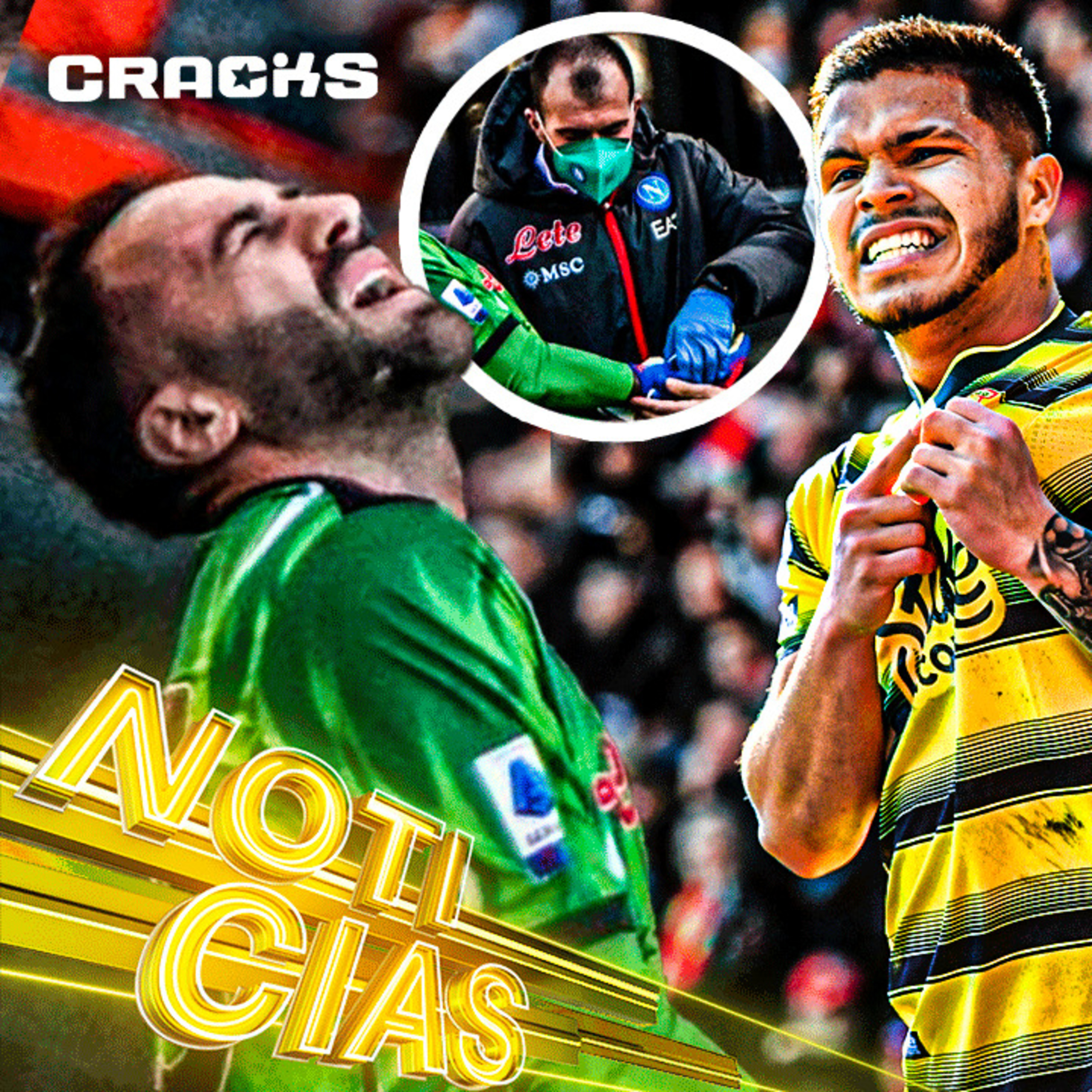 PISOTÓN a OSPINA con el NAPOLI | Cracks Colombia 13 Mar. episode artwork