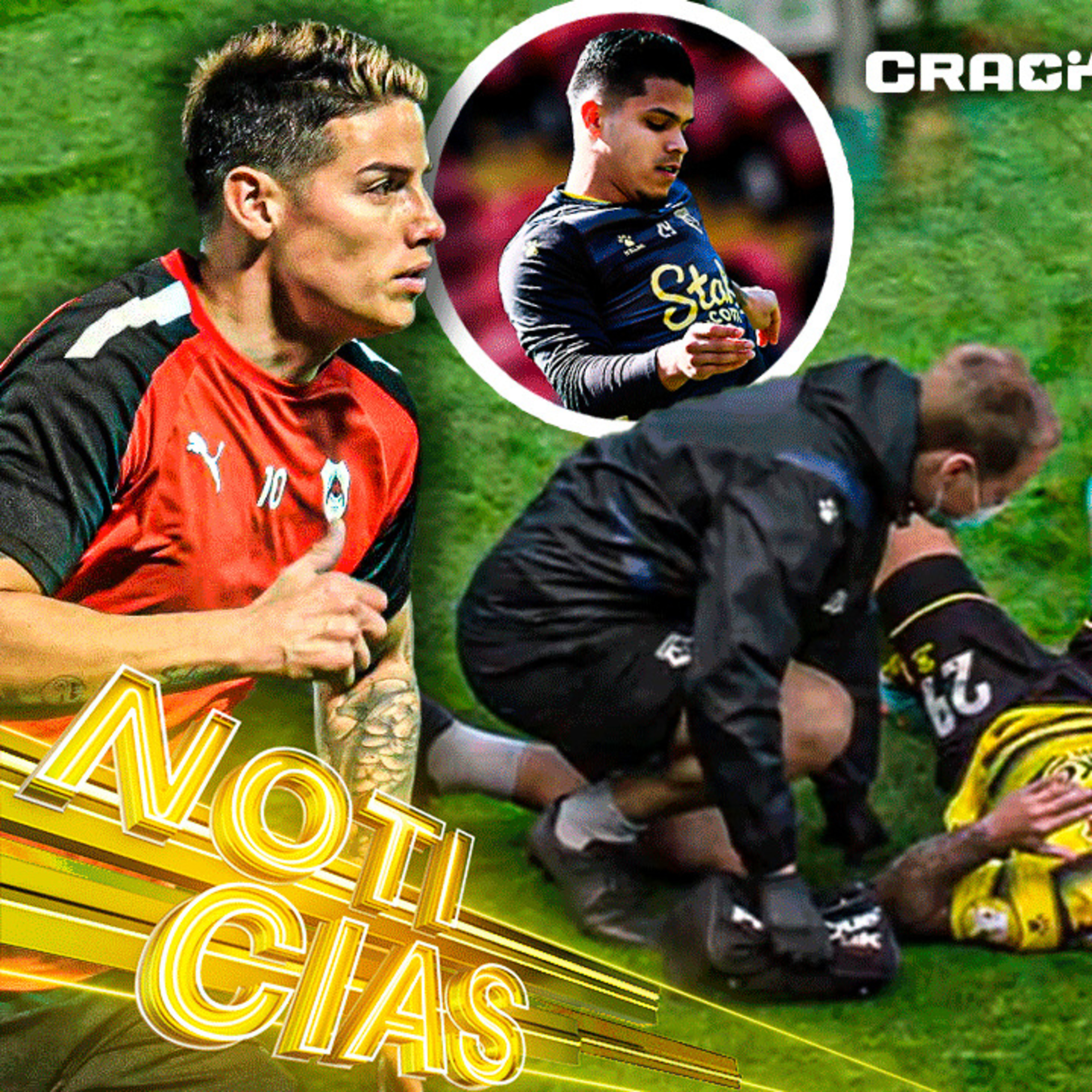 "JAMES se NEGÓ a JUGAR; BUSCA EQUIPO" | Cracks Colombia 9 Abr. episode artwork