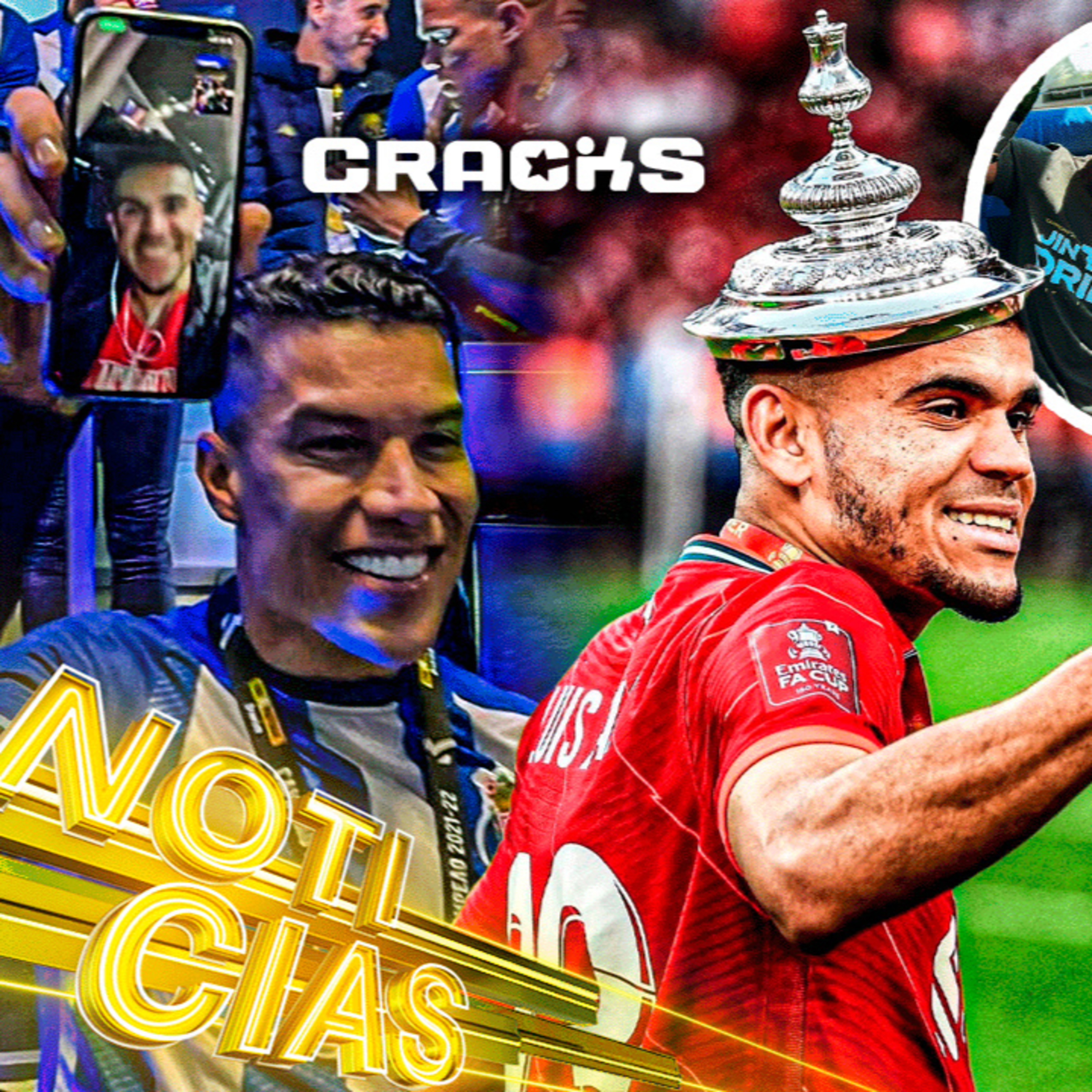 LUIS DÍAZ celebra TÍTULO con PORTO y ROMPIÓ LA FA Cup del LIVERPOOL | Cracks Colombia 15 May. episode artwork