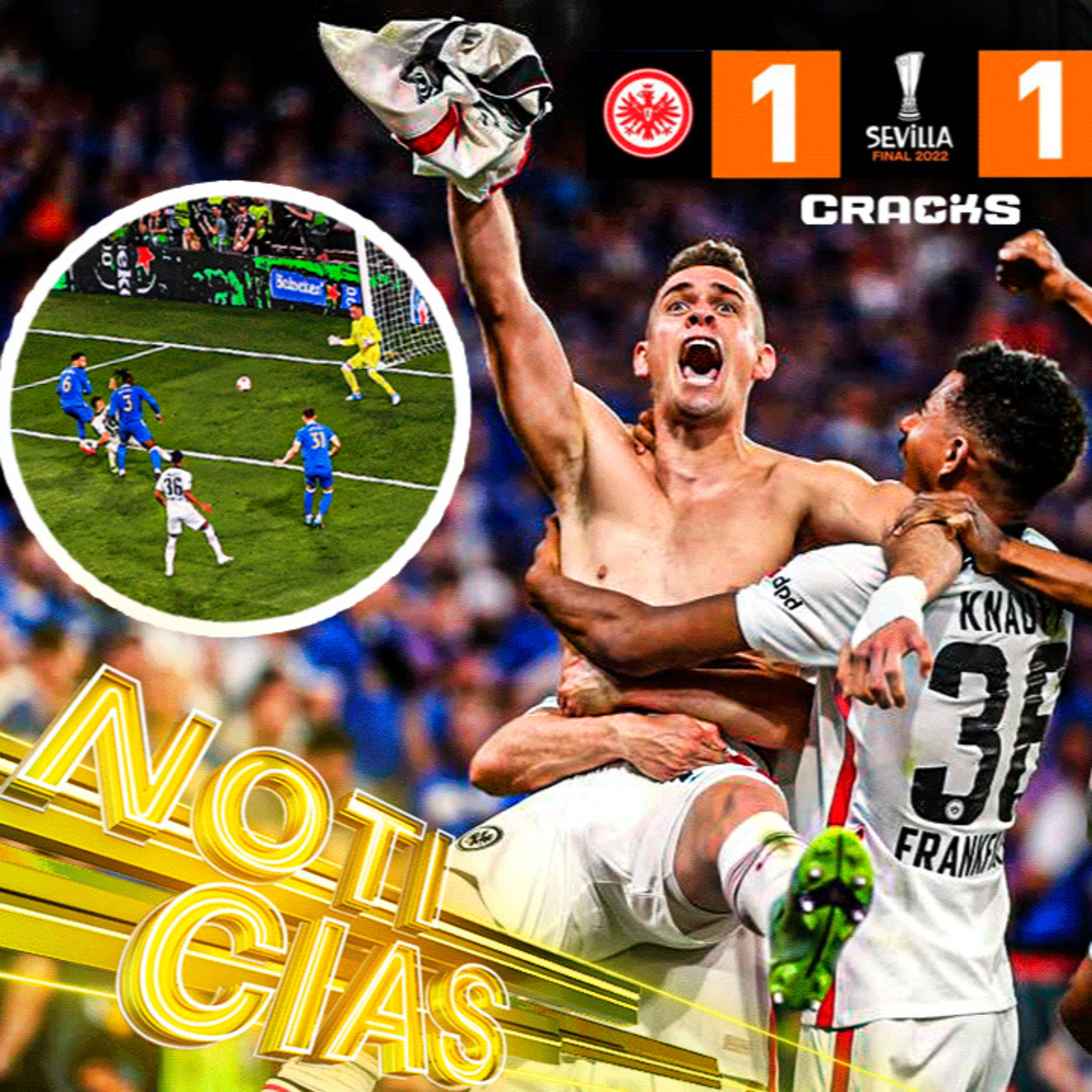 BORRÉ le da el TÍTULO al EINTRATCH con GOLAZO que marca HISTORIA | Cracks Colombia 18 May. episode artwork