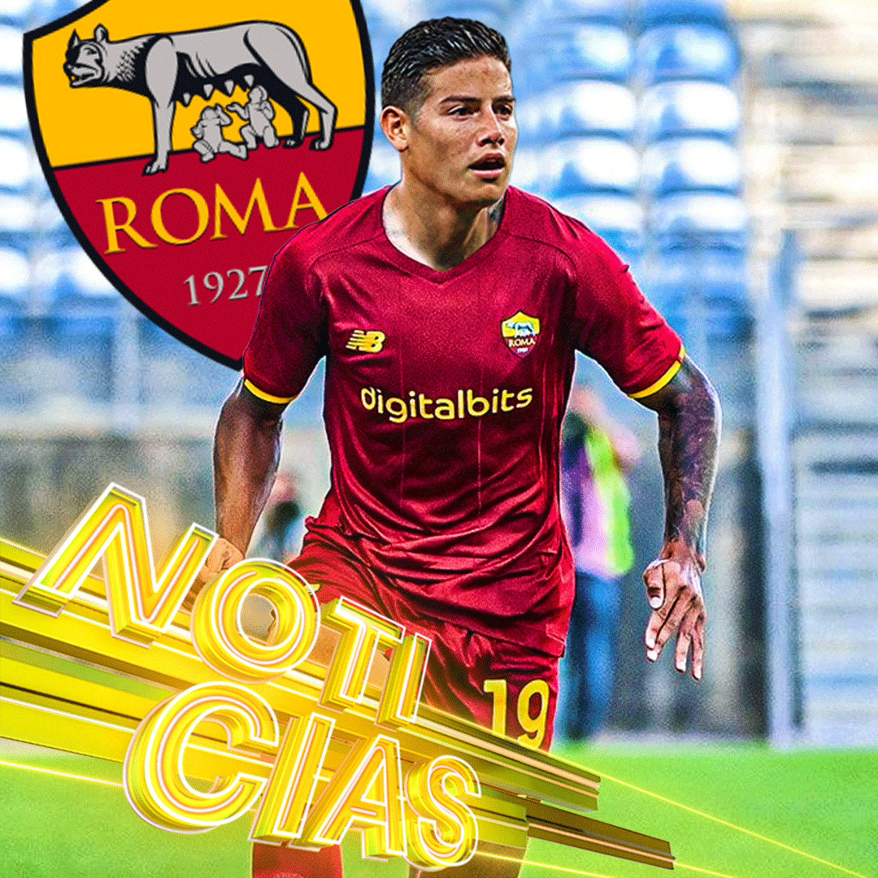 JAMES va a la ROMA, ¿ES VERDAD? | "RIVER es el REAL MADRID de América" | POR QUÉ se adaptó LUIS DIAZ | Cracks Colombia 14 Jul. episode artwork