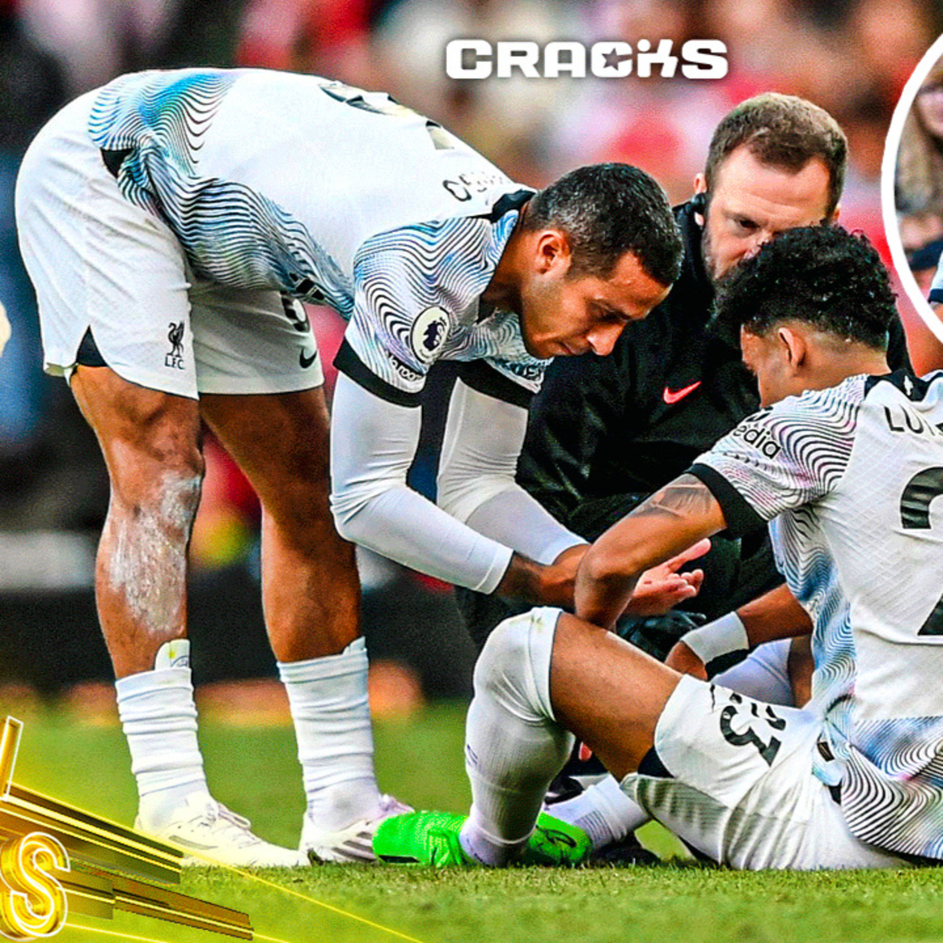 ¡LUIS DÍAZ se LESIONA! "NO se ve BIEN" | JAMES FALLA un PENALTI pero ASISTE | MURIEL marca y asiste | Cracks Colombia 9 Oct. episode artwork