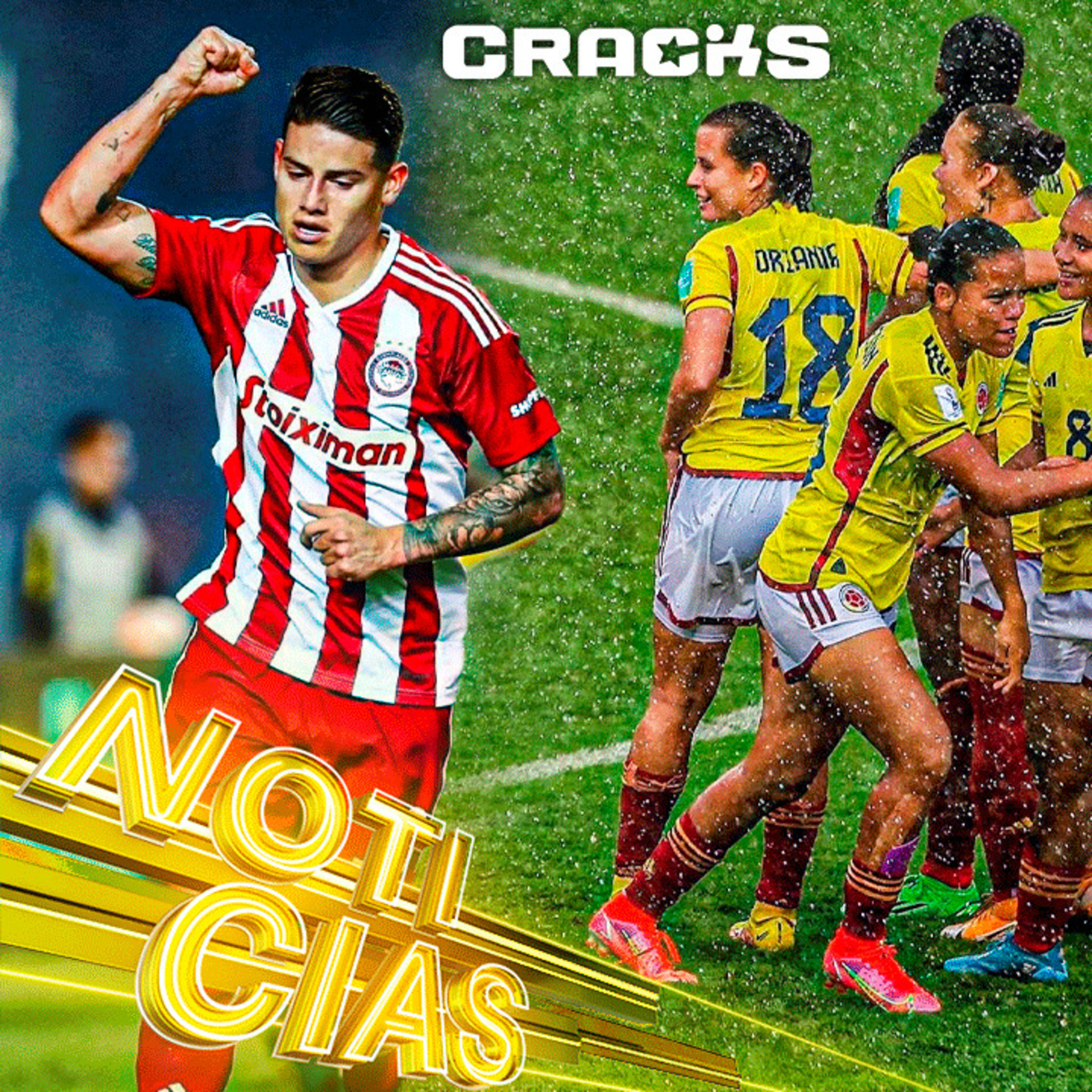 COLOMBIA a la SEMIFINAL, pero "Son AMATEUR y los PREMIOS son para los PROFESIONALES" | JAMES asiste | Cracks Colombia 22 Oct. episode artwork