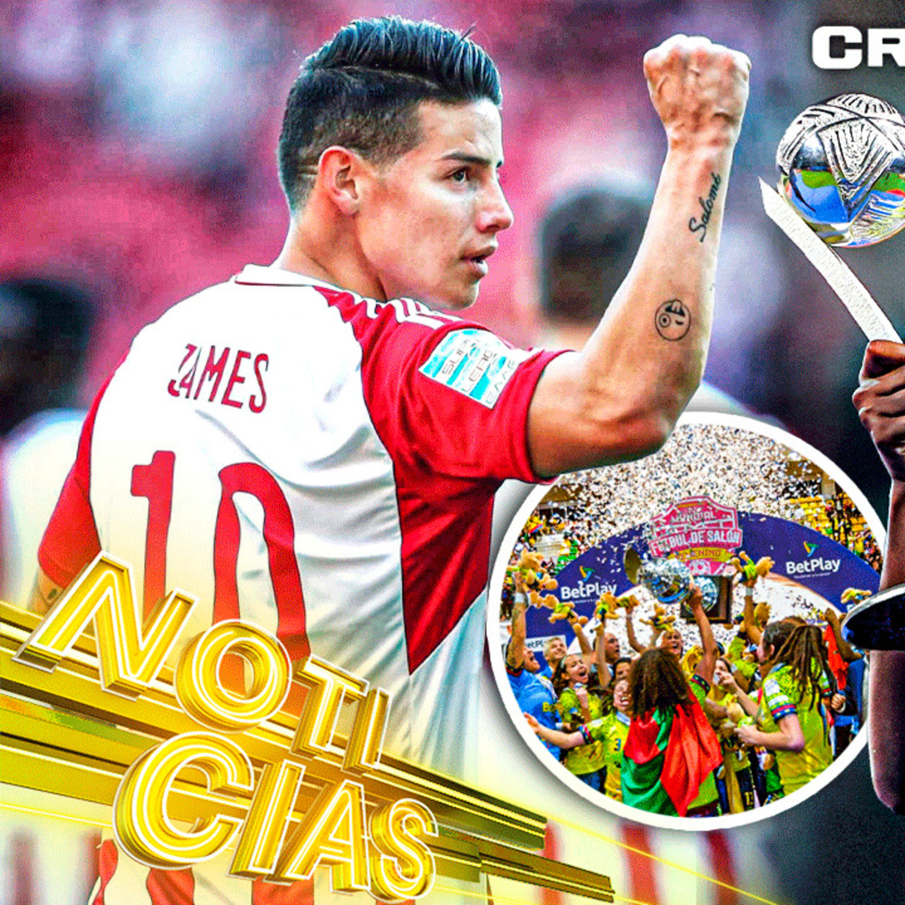 Colombia SÍ quedó CAMPEONA del MUNDO | Linda Caicedo PIDE PERDÓN | GOL de JAMES RODRÍGUEZ | Cracks Colombia 30 Oct. episode artwork