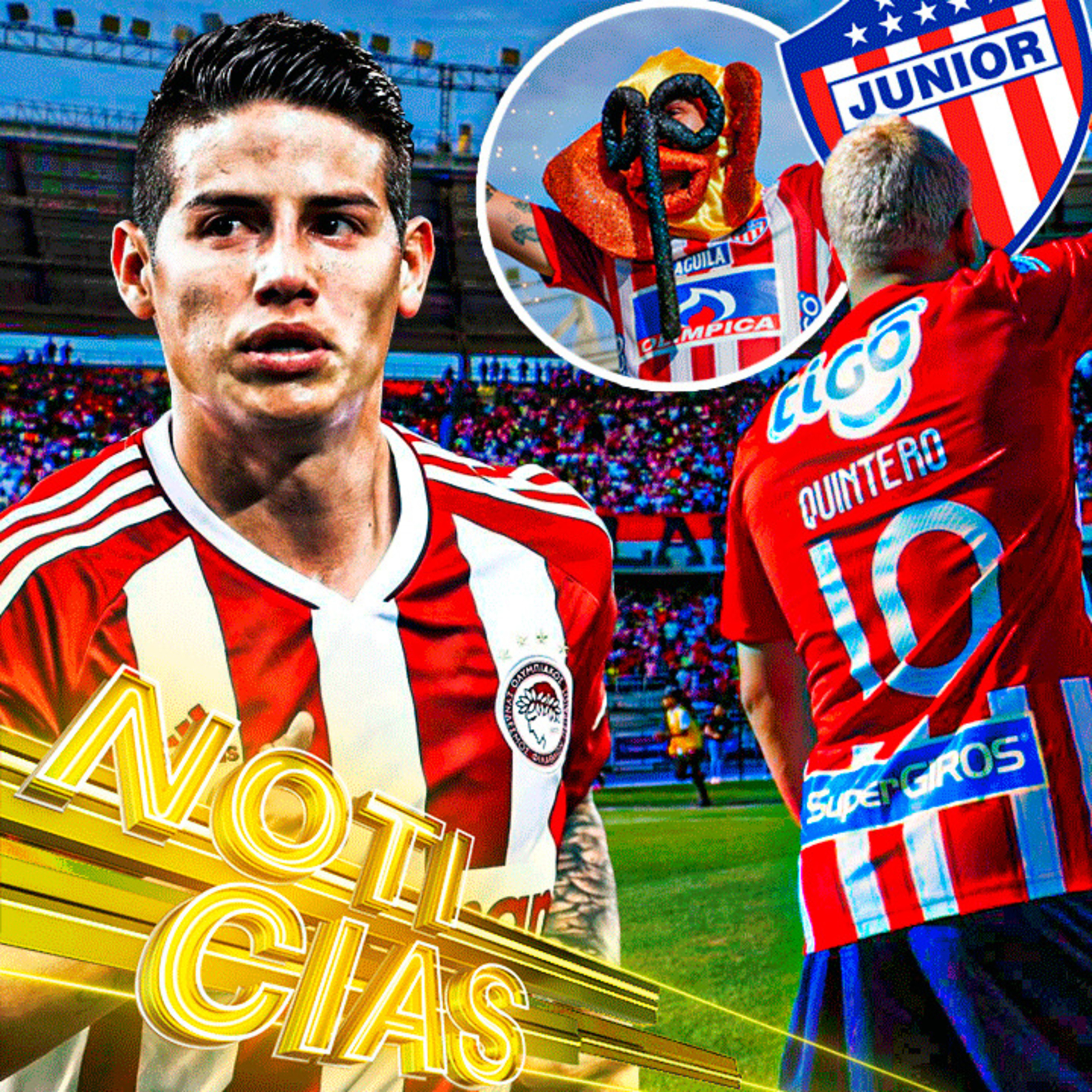 BRUTAL presentación de QUINTERO | otra ASISTENCIA de JAMES | RODALLEGA ficha por SANTA FE | Cracks Colombia 15 Ene. episode artwork