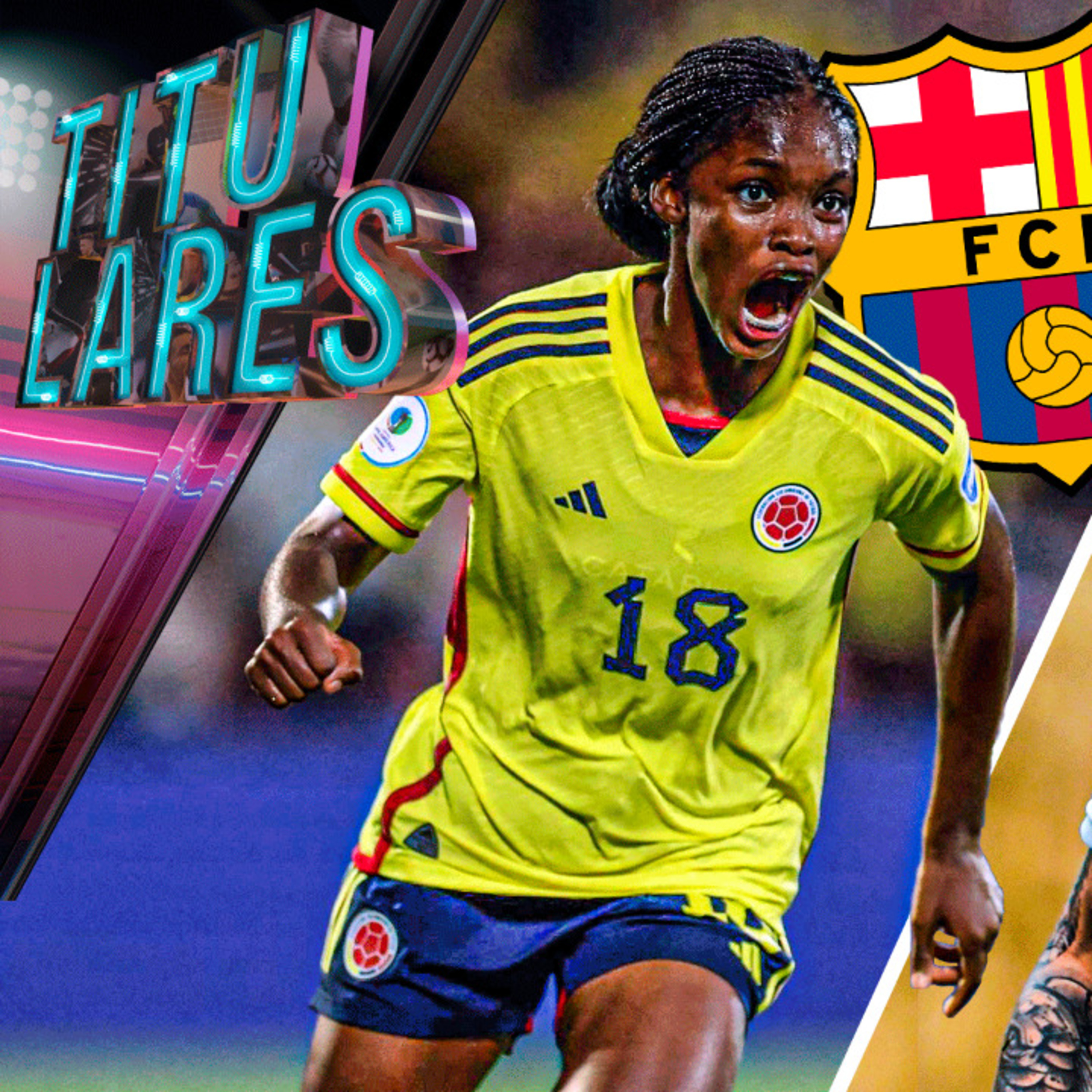 BARCA acelera para FICHAR a LINDA CAICEDO | GALATASARAY insiste en FICHAR a JAMES | OPERAN a OSPINA | Cracks Colombia Titulares 18 Ene. episode artwork