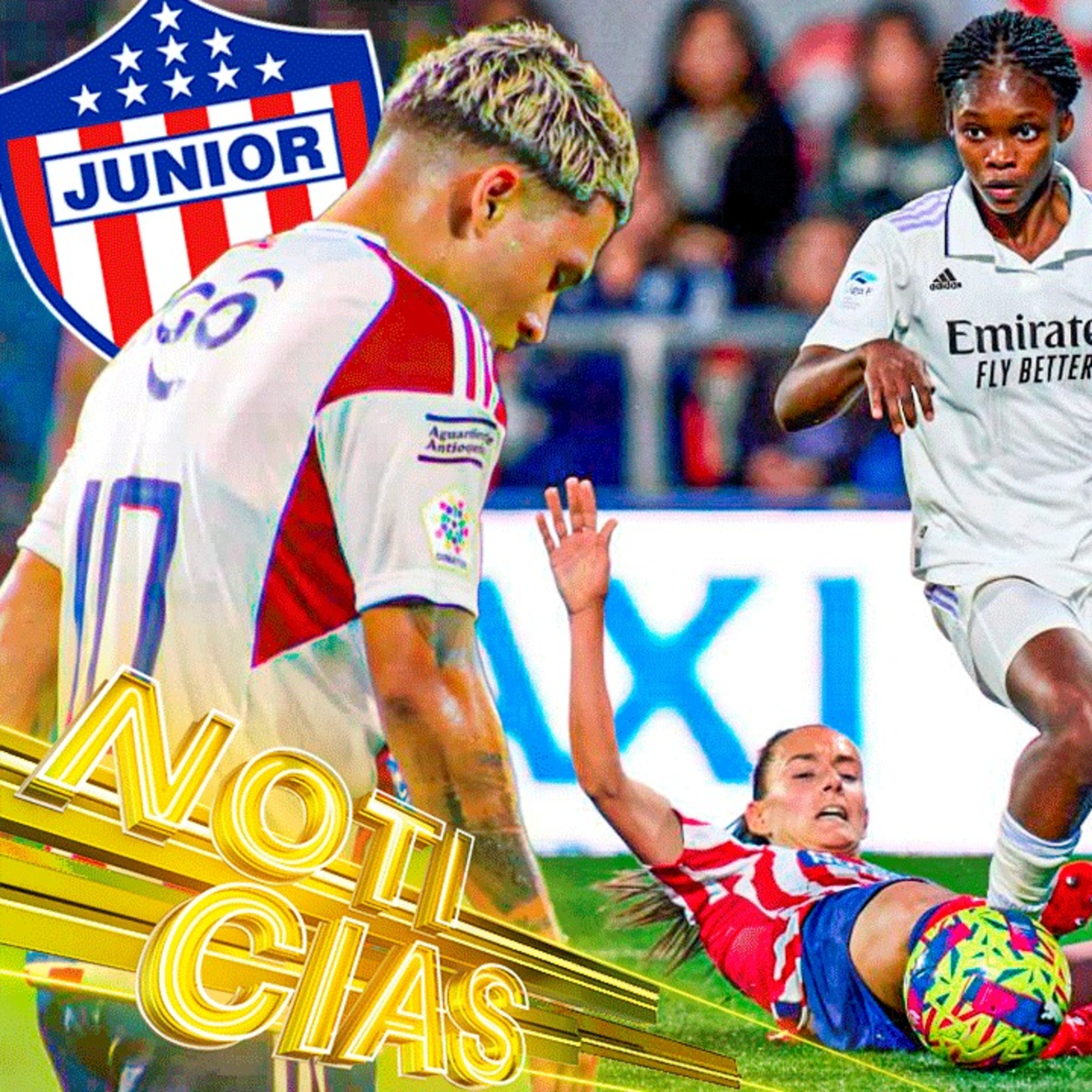 BARRIOS se LESIONA "GRAVEMENTE" | PRIMER GOL de QUINTERO con el JUNIOR | LINDA se enfrenta al ATLETI | Cracks Colombia 12 Mar. episode artwork