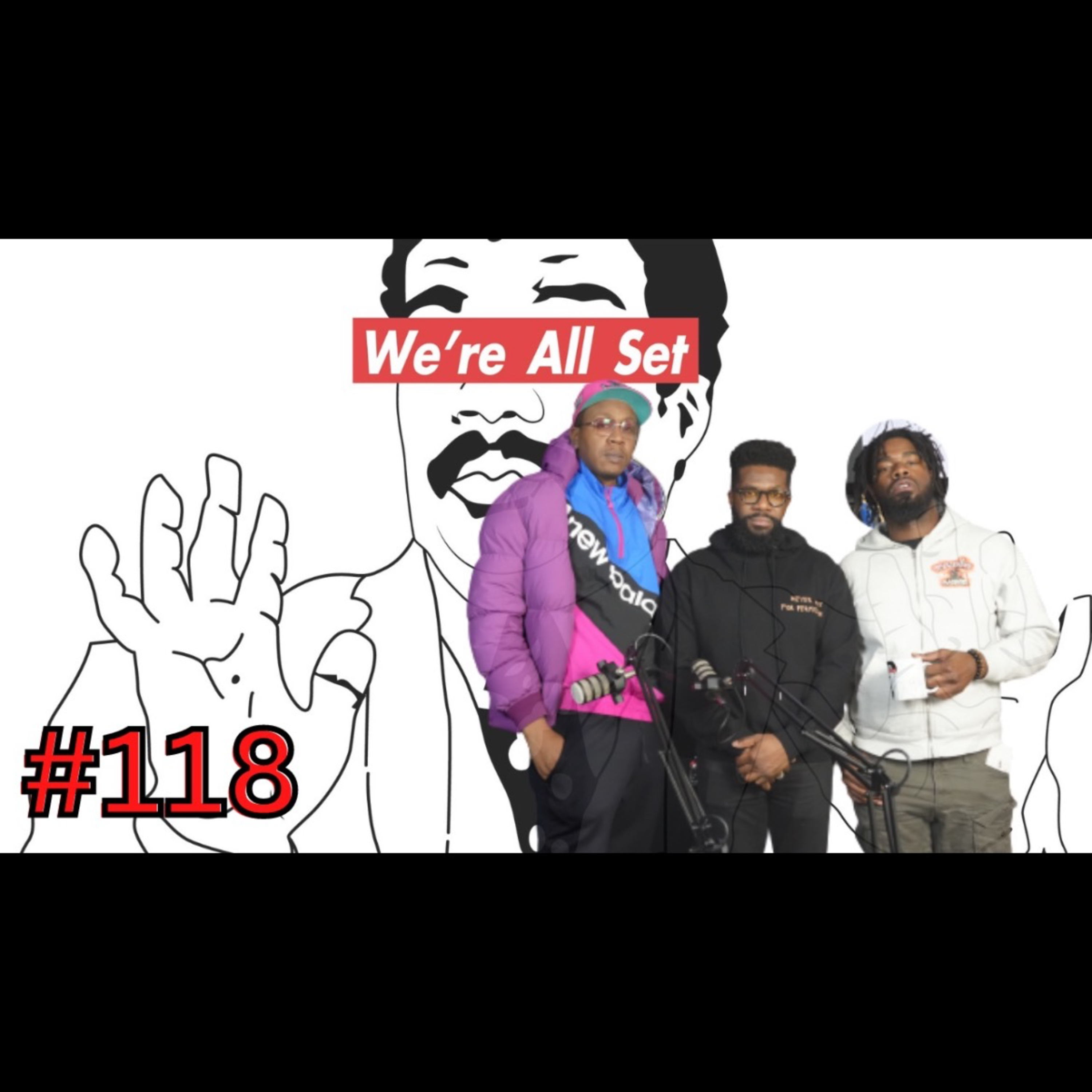 We're All Set Podcast: 2022 Wrap-Up Episode (Ye; FTX Founder; Best album; Elon Twitter; Rap deaths) episode artwork