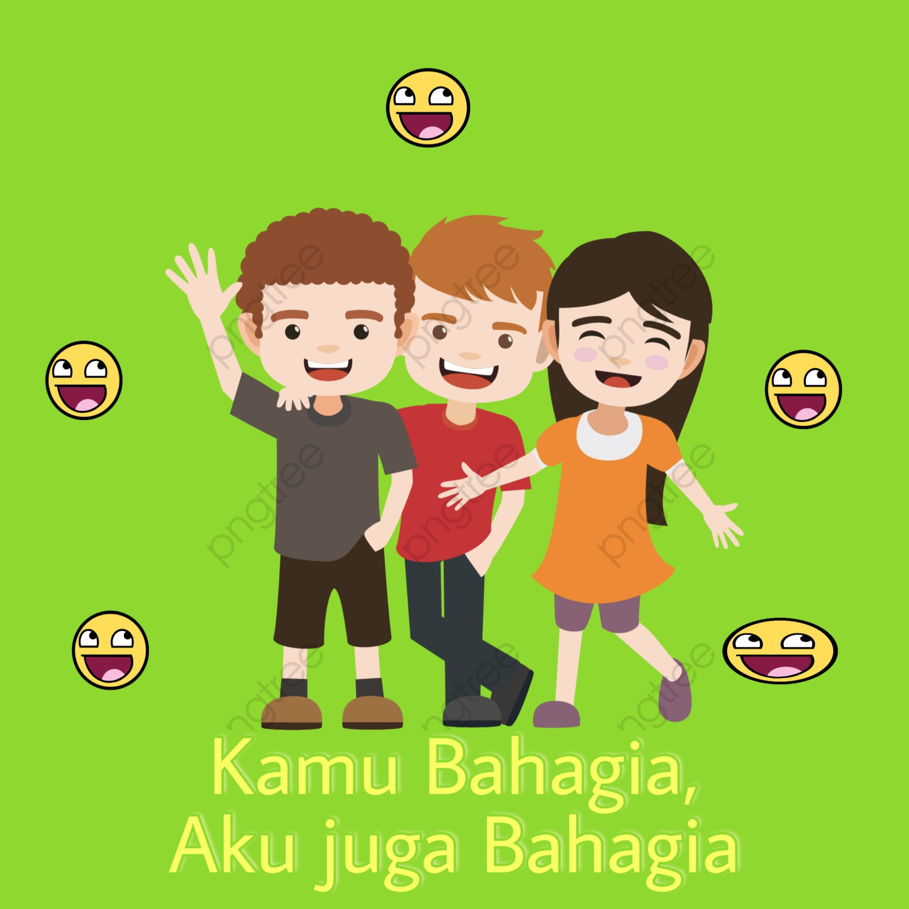 Kamu Bahagia, Aku juga Bahagia episode artwork