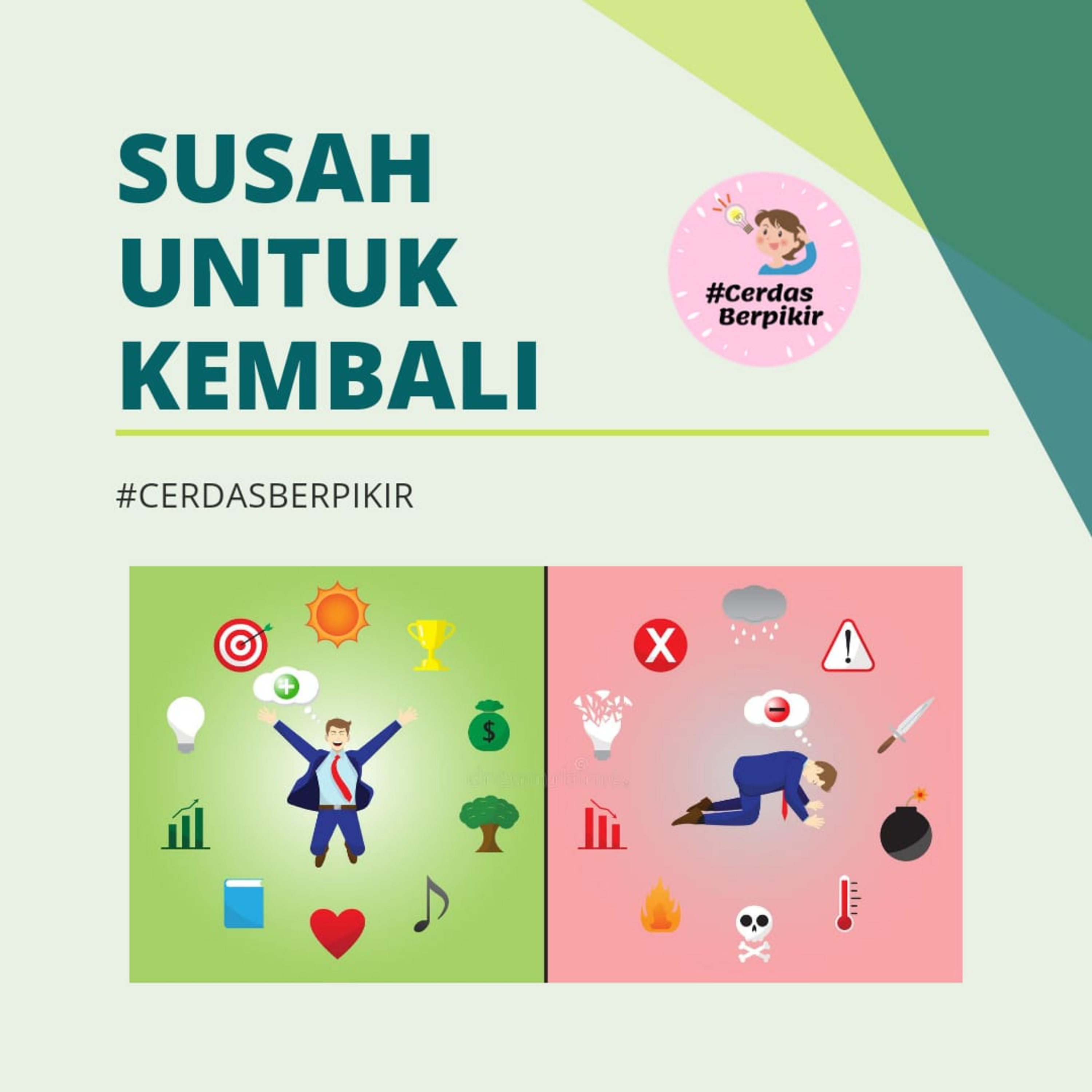 Susah untuk Kembali episode artwork