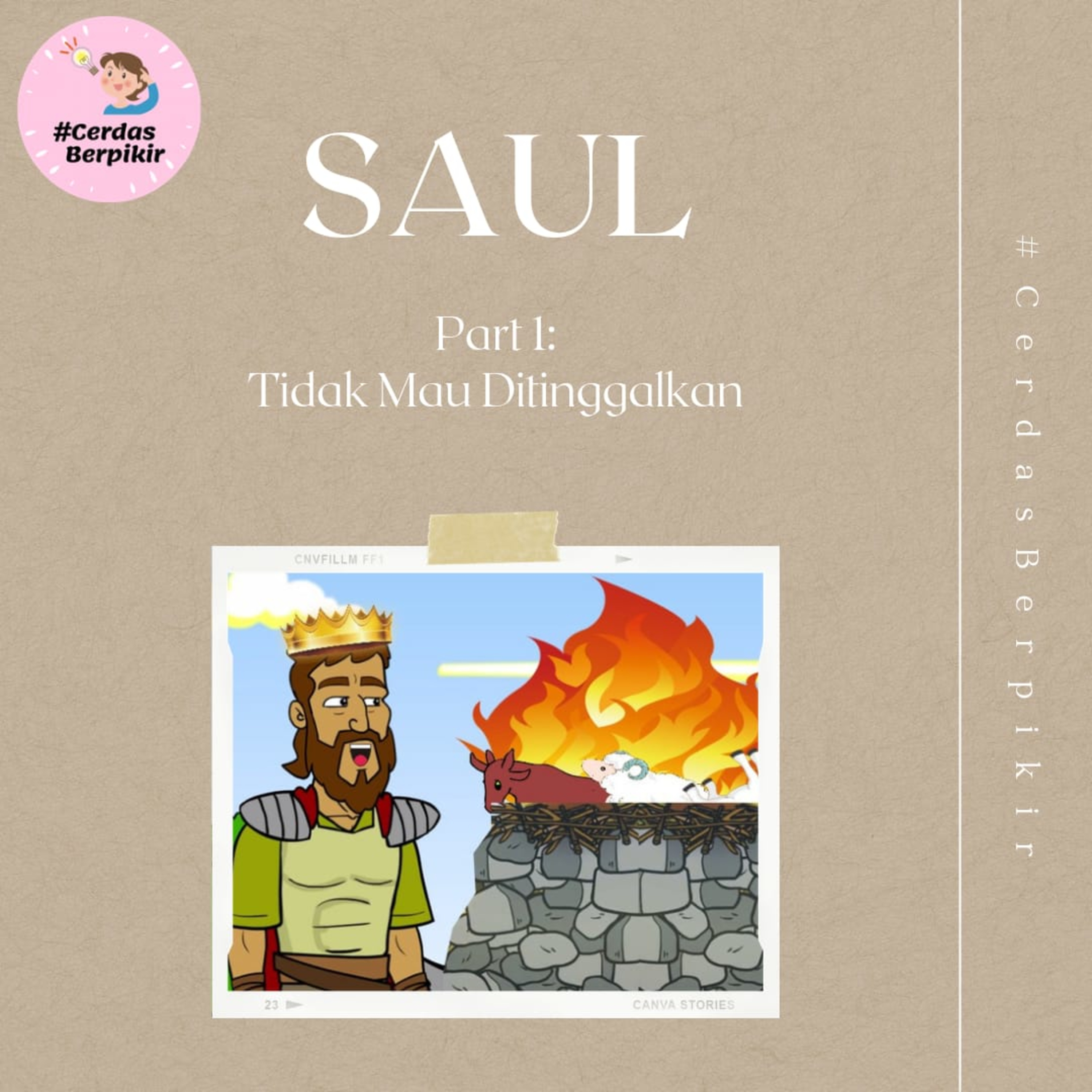 Saul part 1: tidak Mau Ditinggalkan episode artwork
