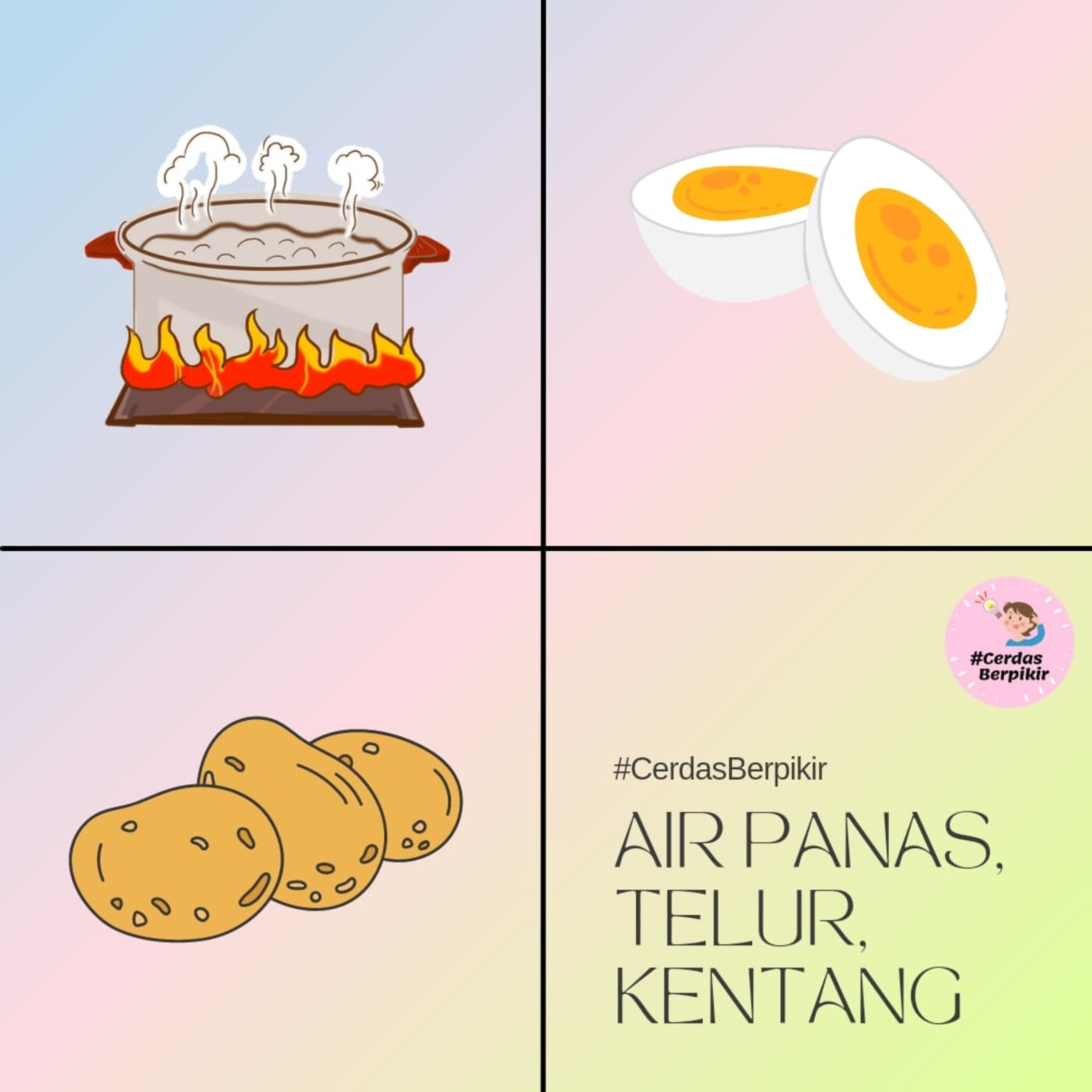 Air Panas, Telur, dan Kentang episode artwork