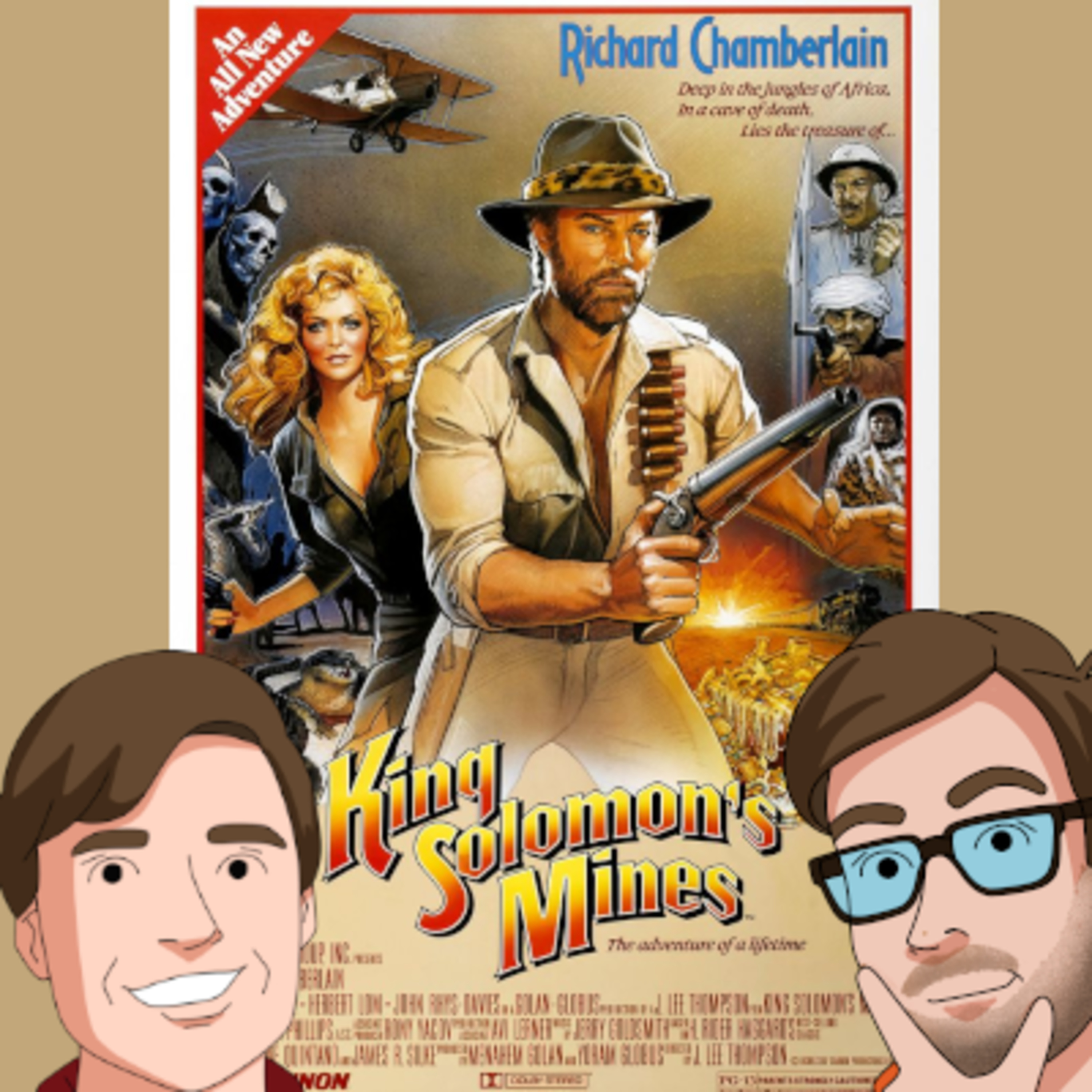 King Solomon's Mines (1985) - Drive-In Double Feature Episode 25 episode artwork