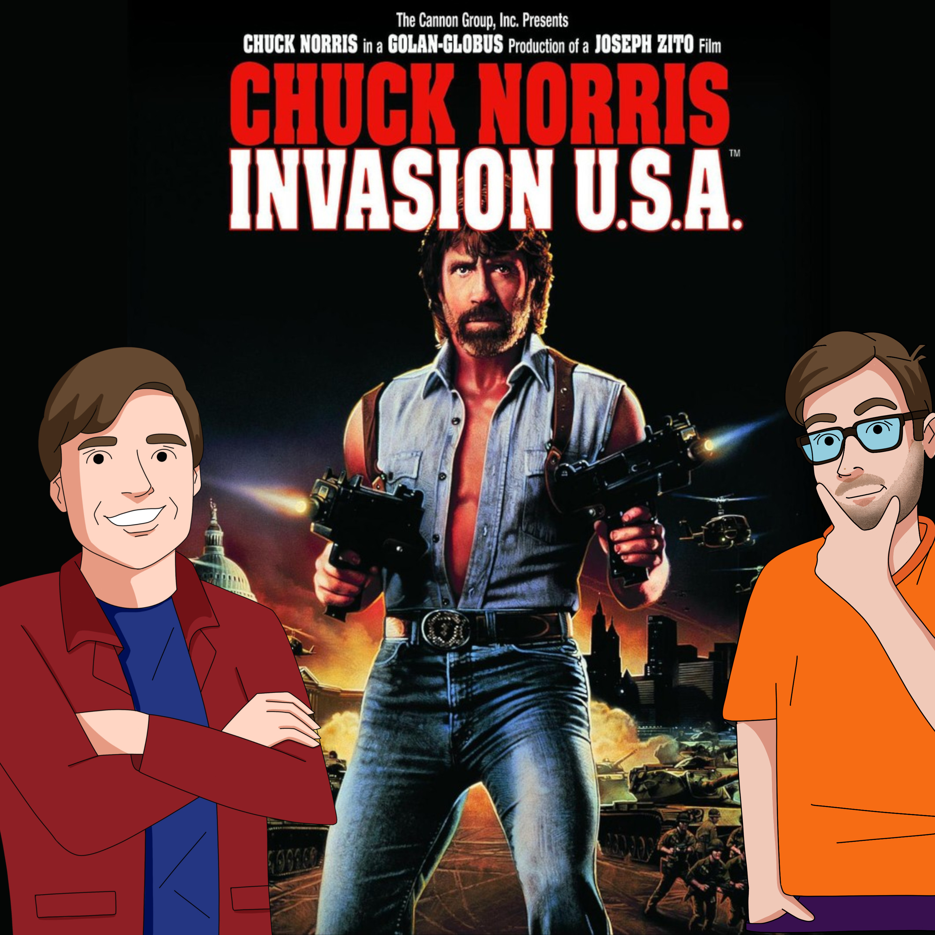 Invasion U.S.A. (1985) - Drive-In Double Feature Episode 40 episode artwork