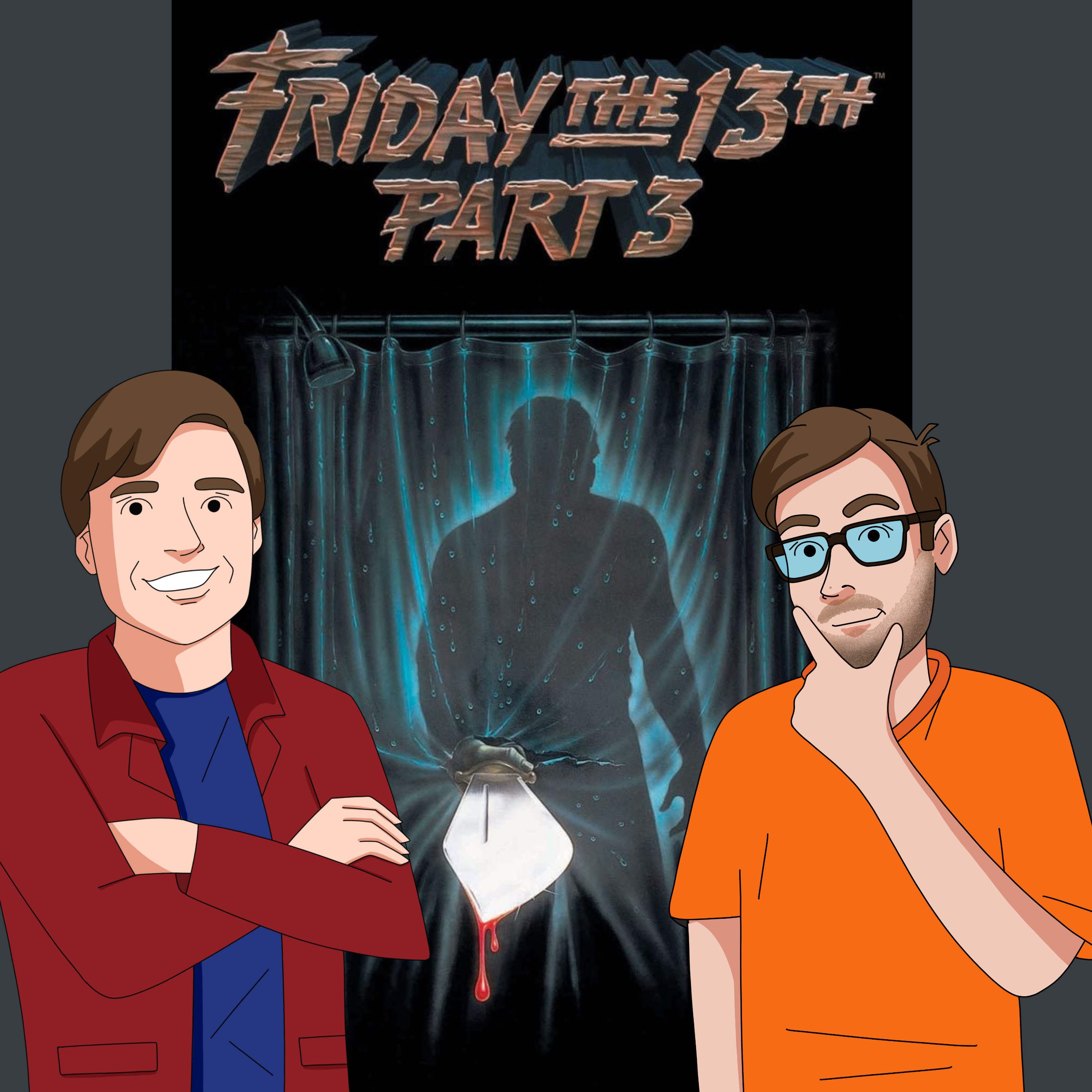 Friday the 13th Part 3 (1982) - Drive-In Double Feature Podcast Episode 51 episode artwork