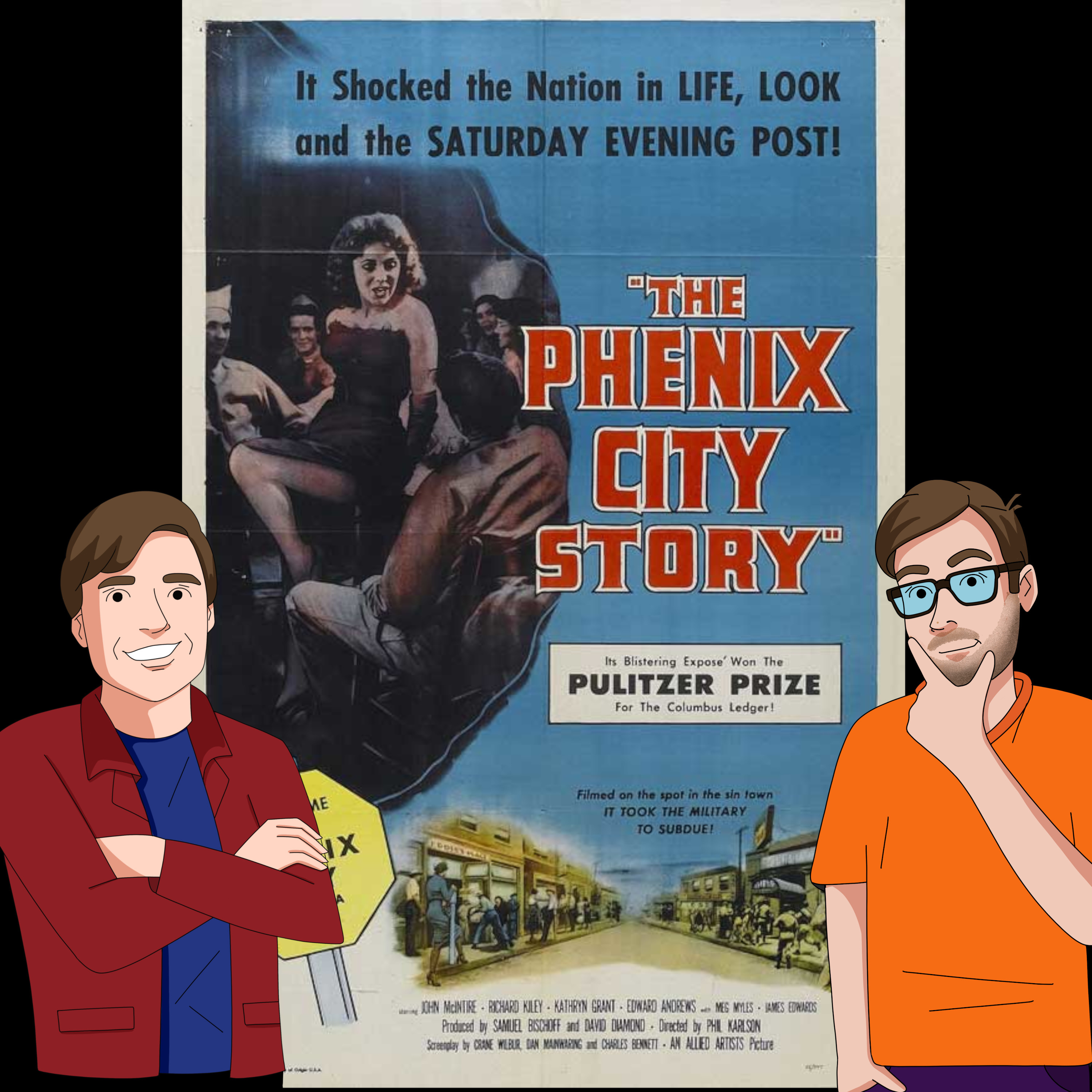The Phenix City Story (1955) - Drive-In Double Feature Podcast Episode 59