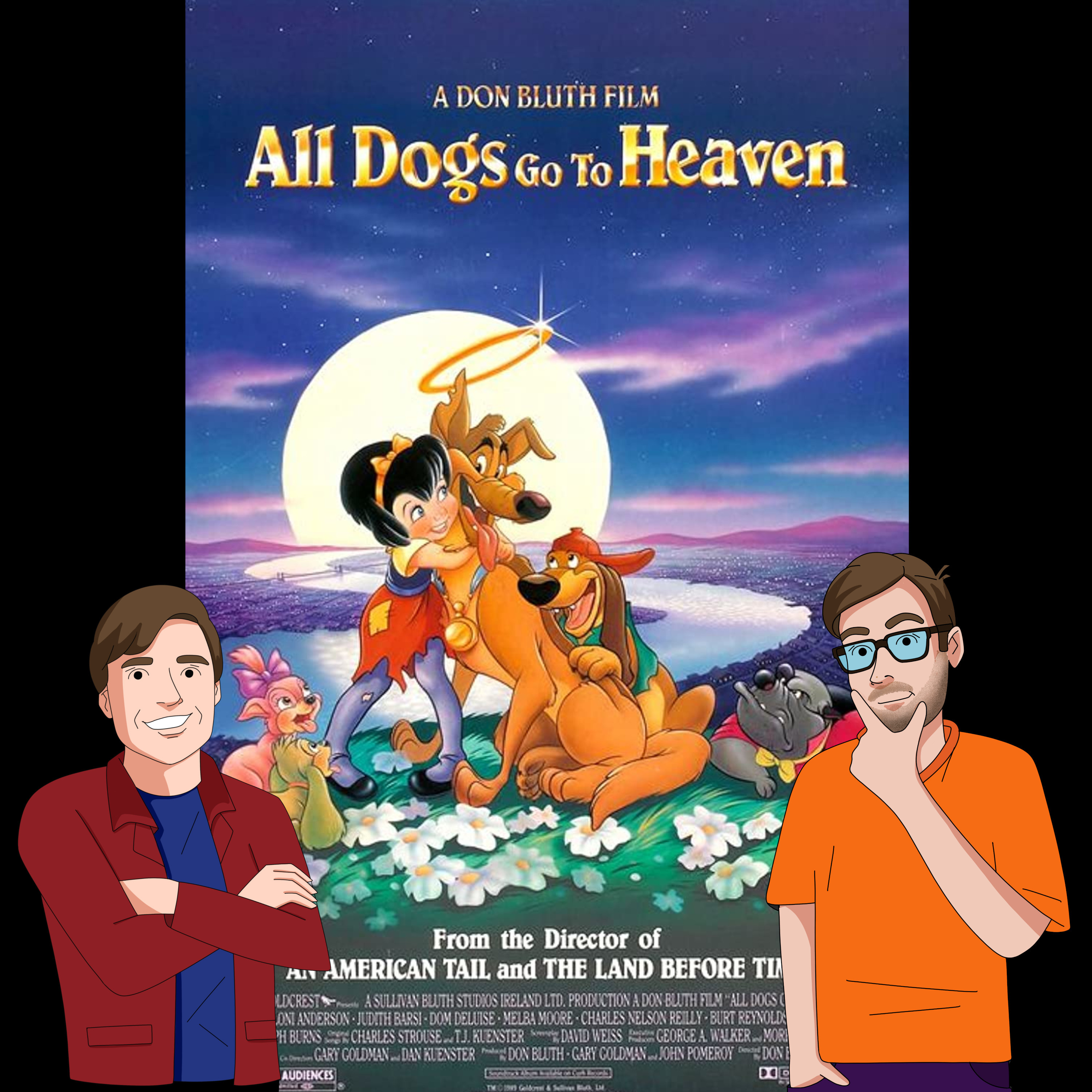 All Dogs Go to Heaven (1989) - Drive-In Double Feature Podcast Episode 83 episode artwork