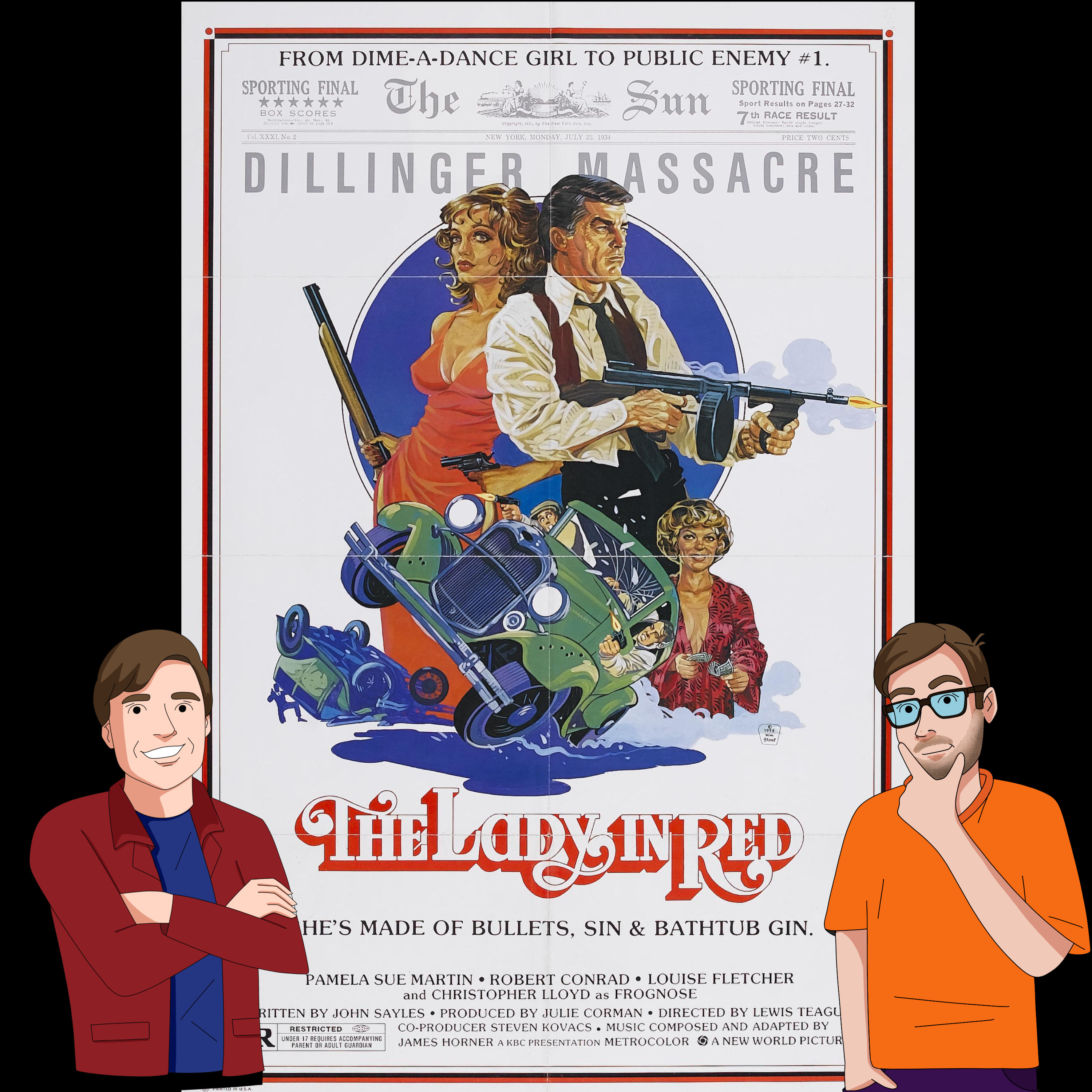 The Lady In Red (1979) - Drive-In Double Feature Podcast Episode 88 episode artwork