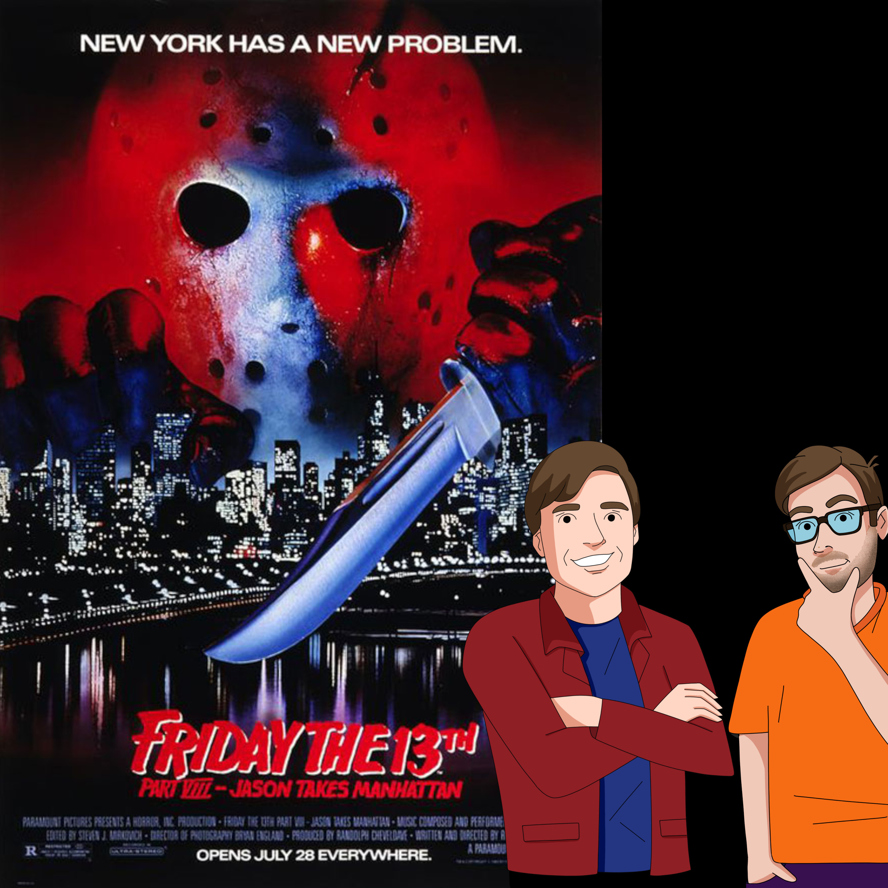 Friday the 13th Part VIII: Jason Takes Manhattan (1989) - Drive-In Double Feature Podcast Episode 124