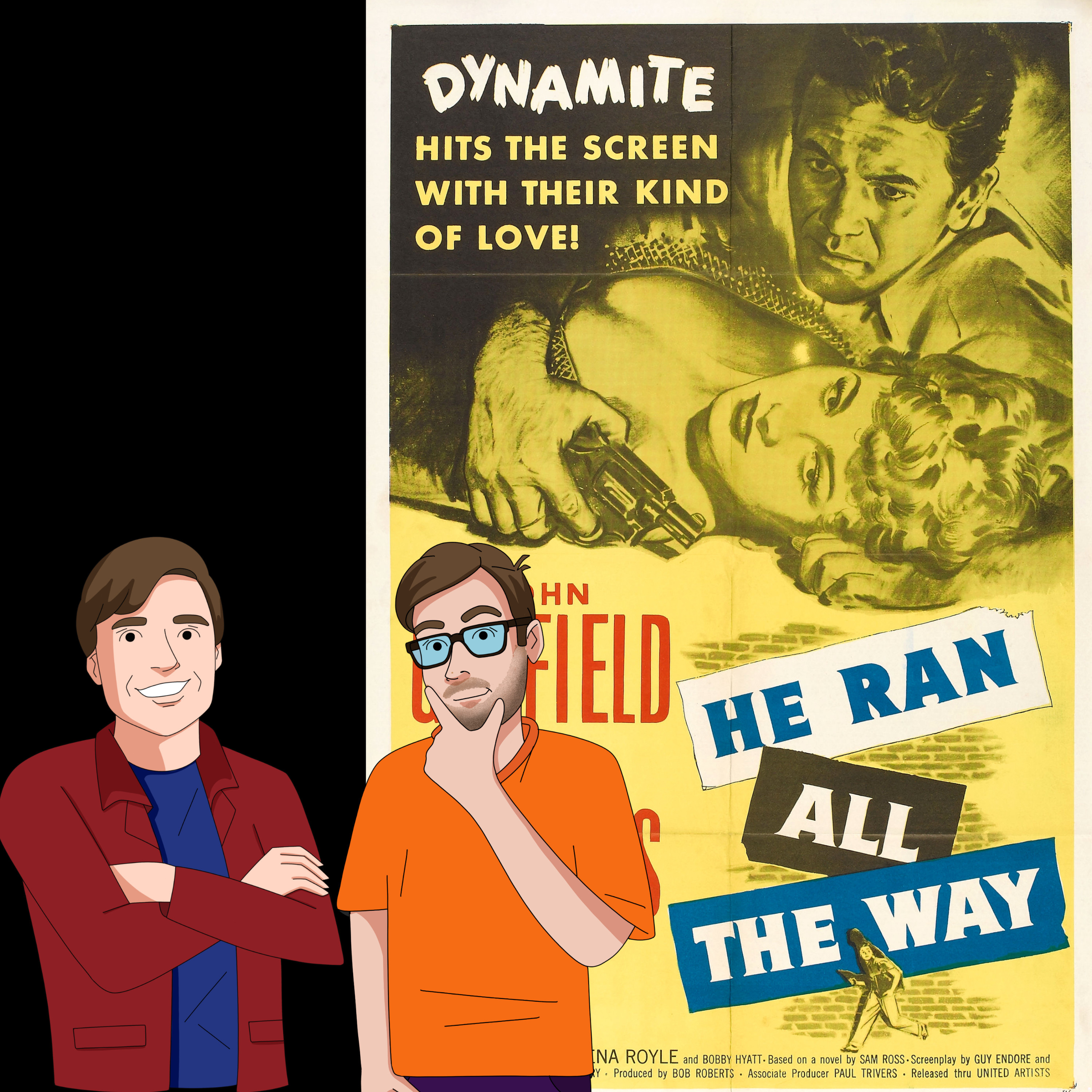 He Ran All the Way (1951) - Drive-In Double Feature Podcast Episode 127 episode artwork