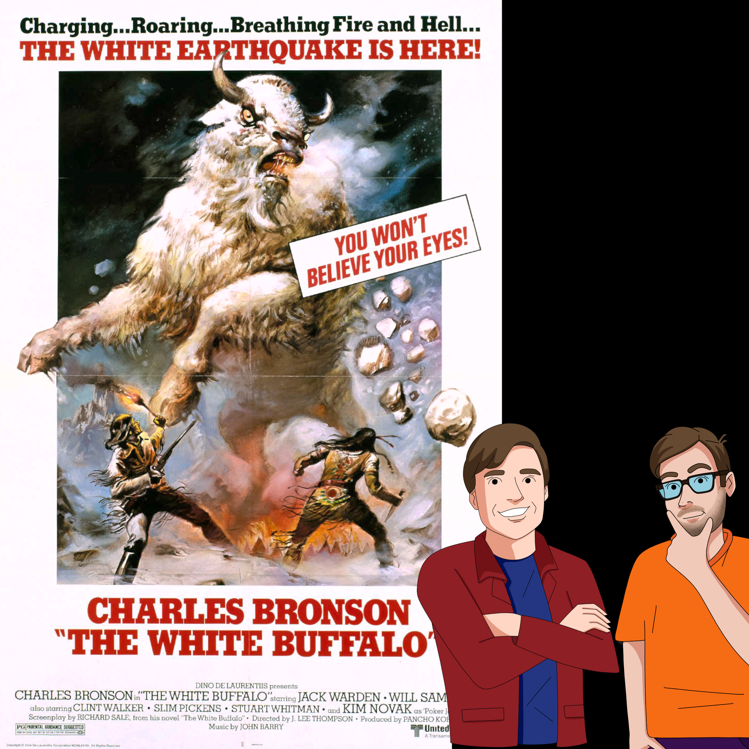The White Buffalo (1977) - Drive-In Double Feature Podcast Episode 133 episode artwork