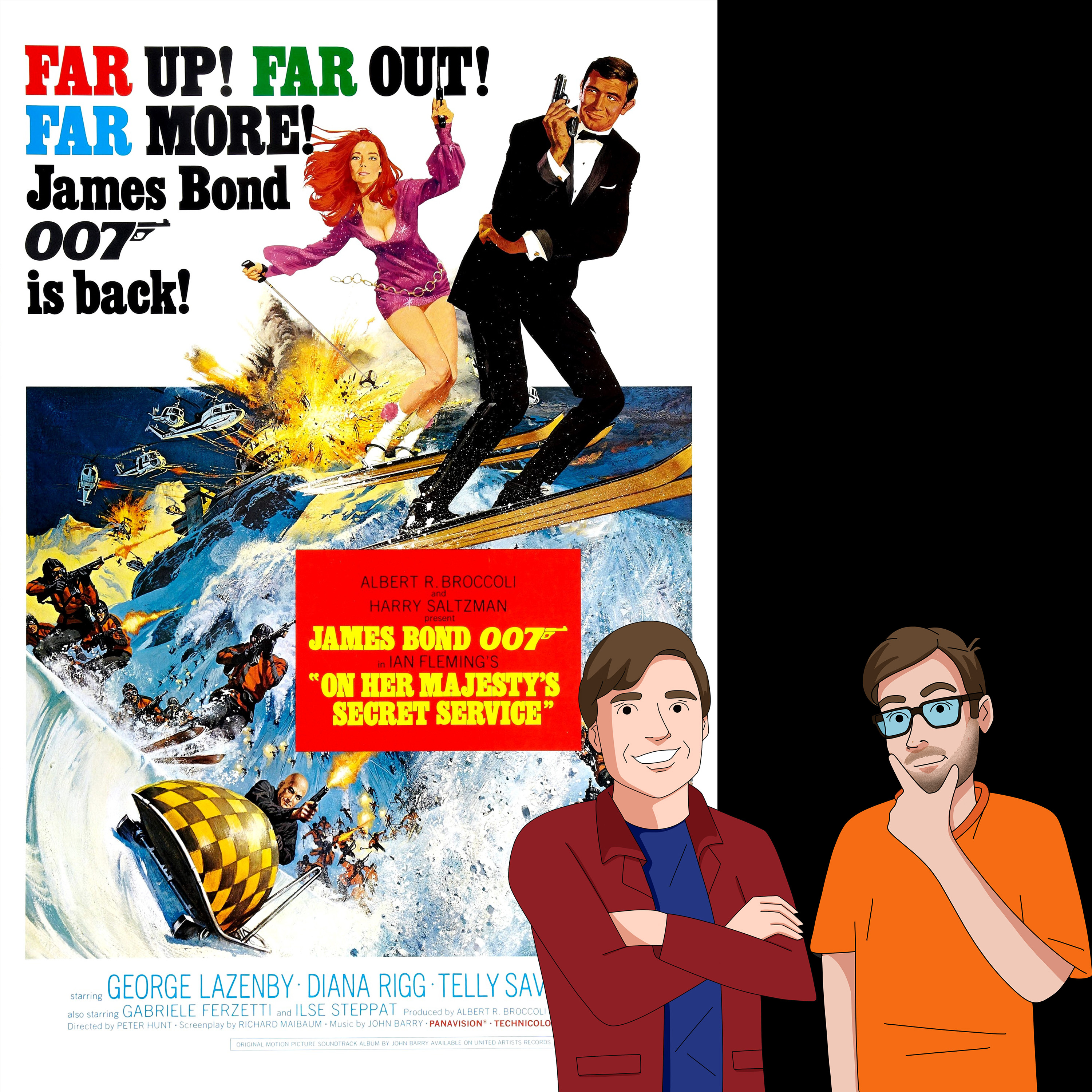 On Her Majesty's Secret Service (1969) - Drive-In Double Feature Podcast Episode 139