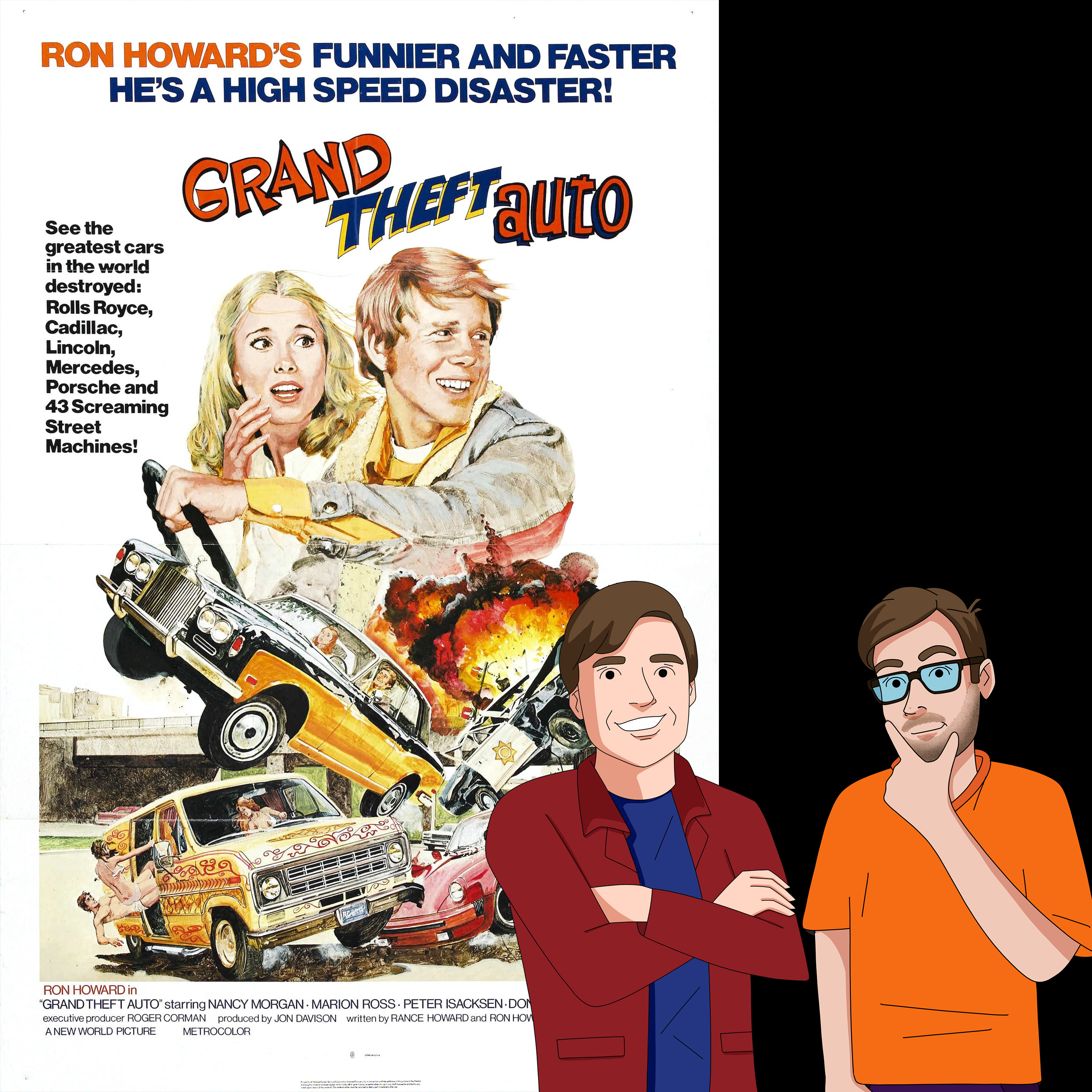 Grand Theft Auto (1977) - Drive-In Double Feature Podcast Episode 143 episode artwork