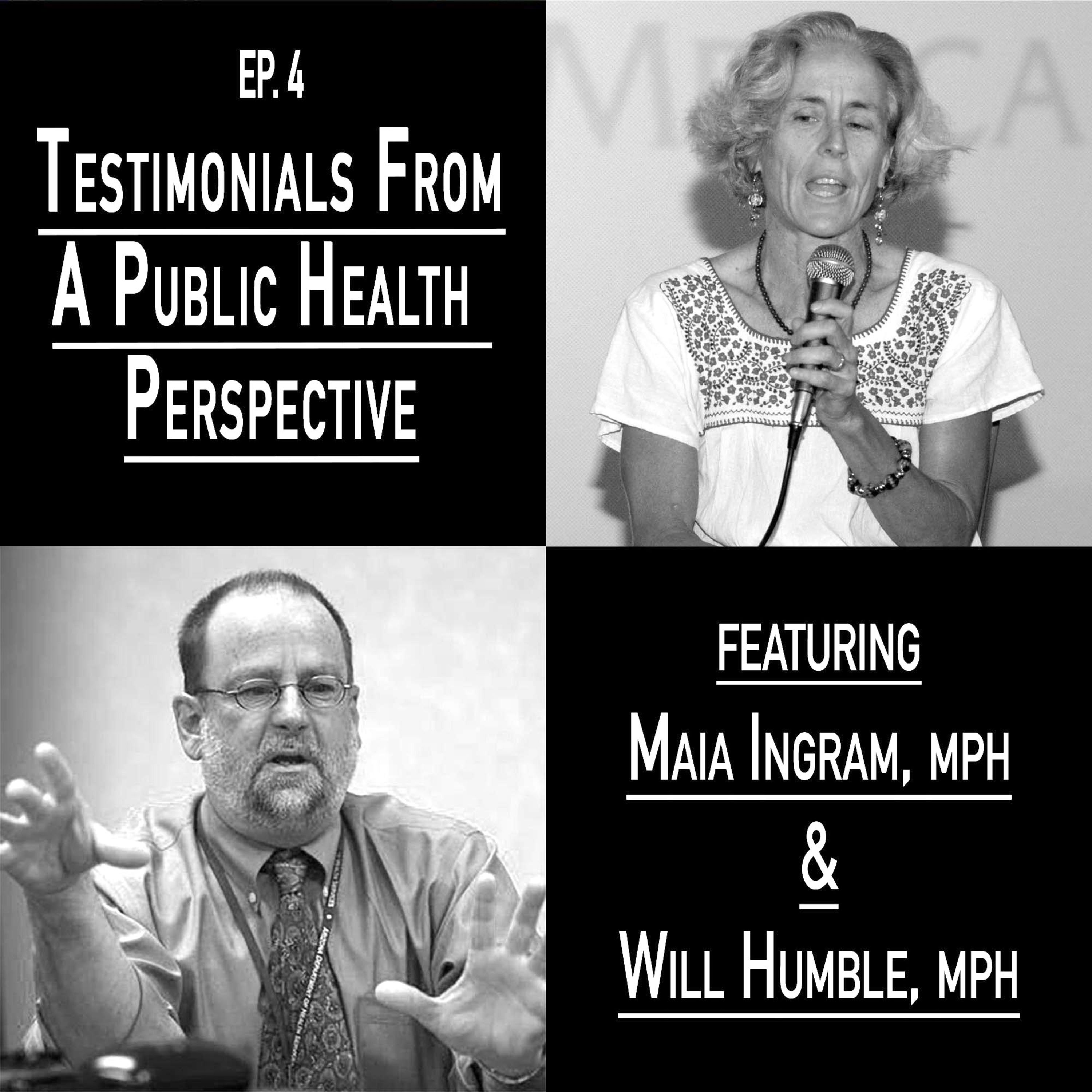 EP. 4: Testimonials From A Public Health Perspective: Get Involved! episode artwork