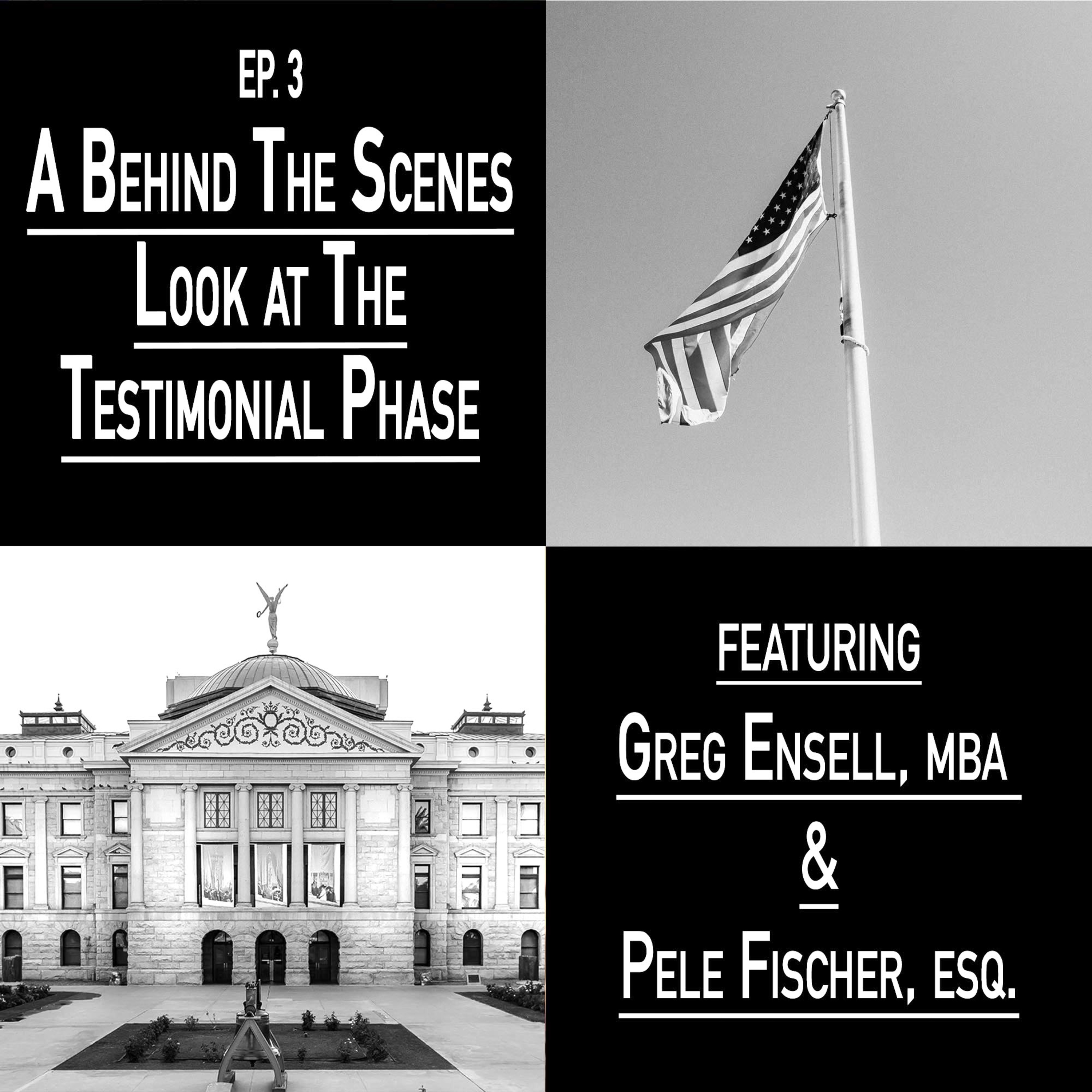 EP. 3: A Behind the Scenes Look at the Testimonial Phase episode artwork