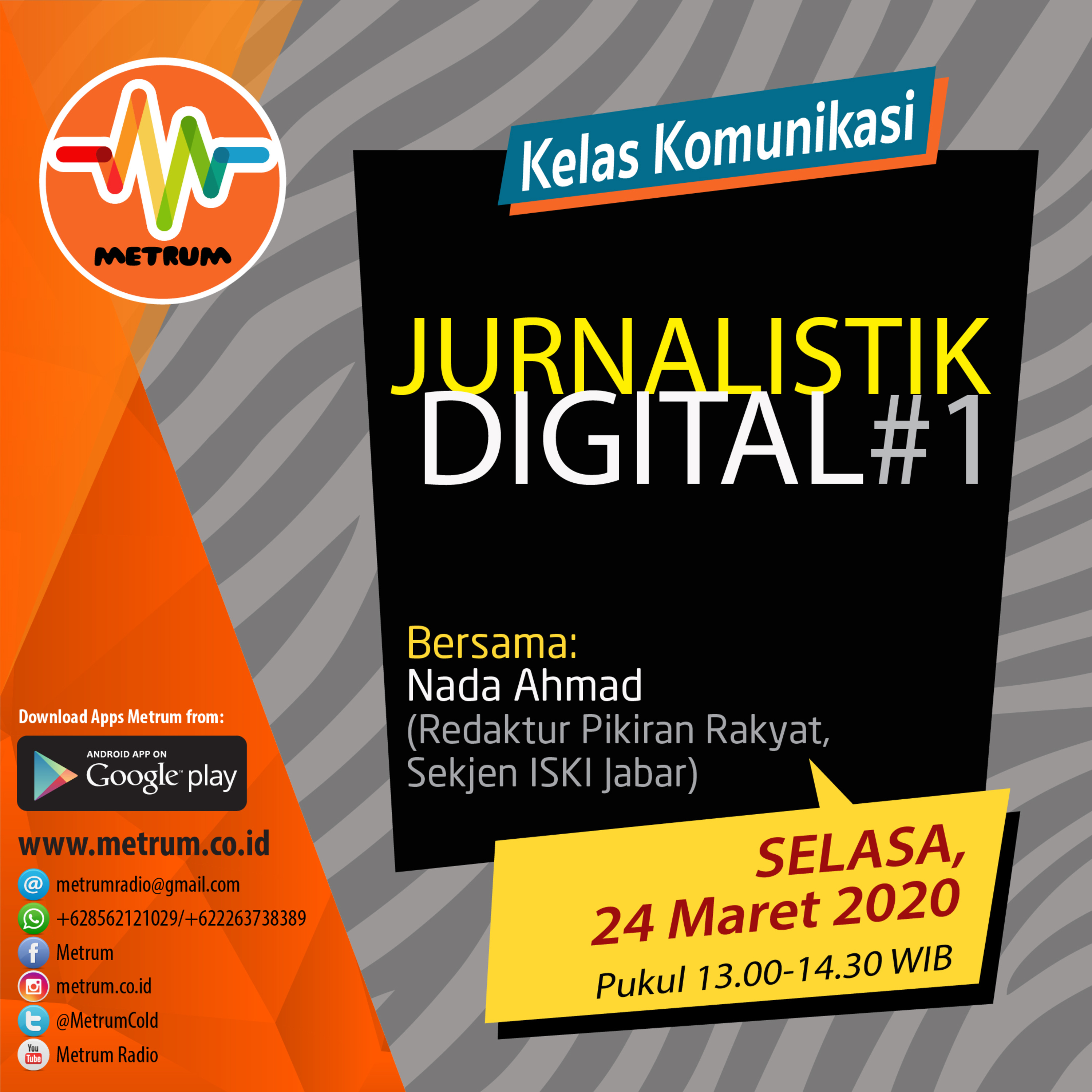 Kelas Komunikasi: Jurnalistik Digital #1