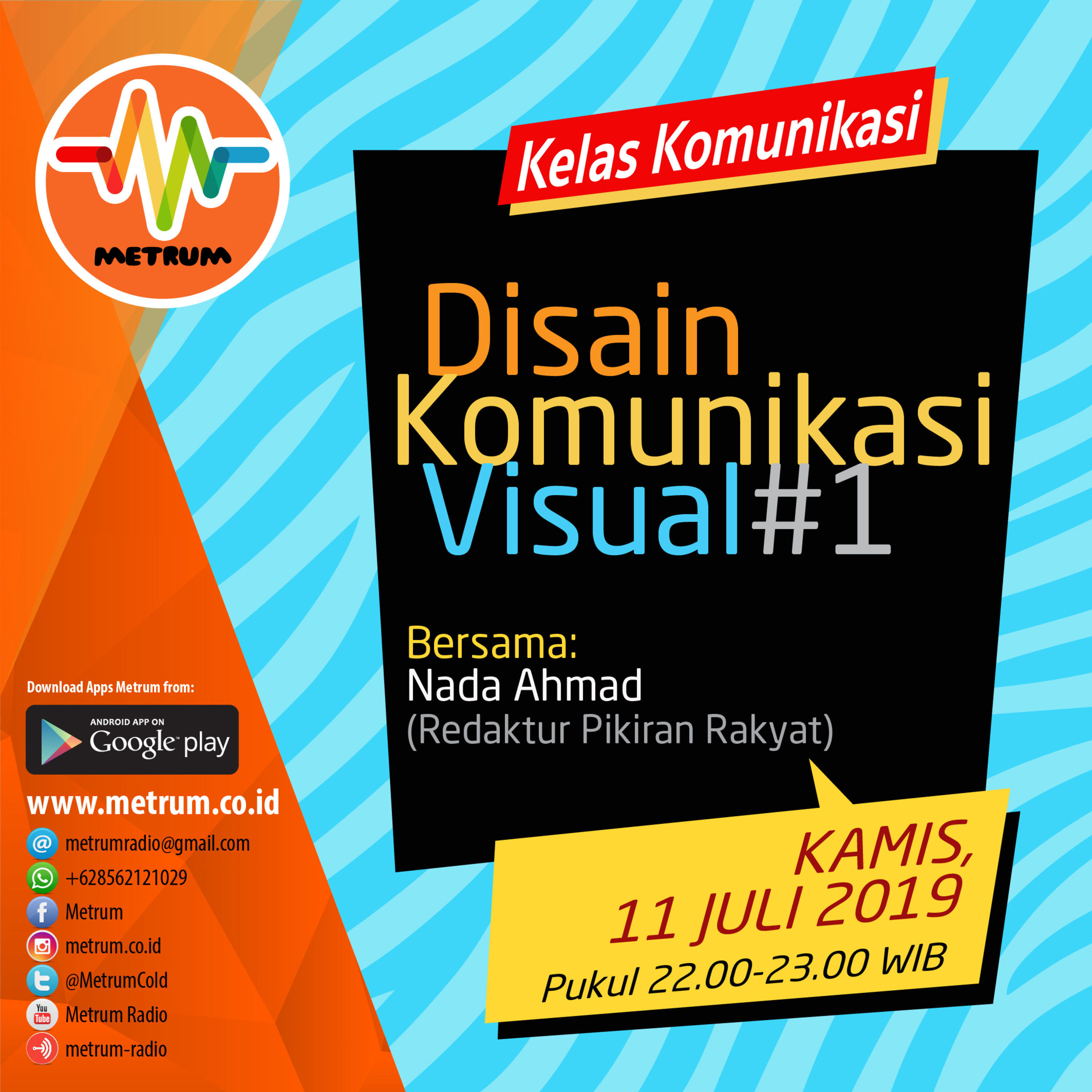 Kelas Komunikasi: Desain Komunikasi Visual #1