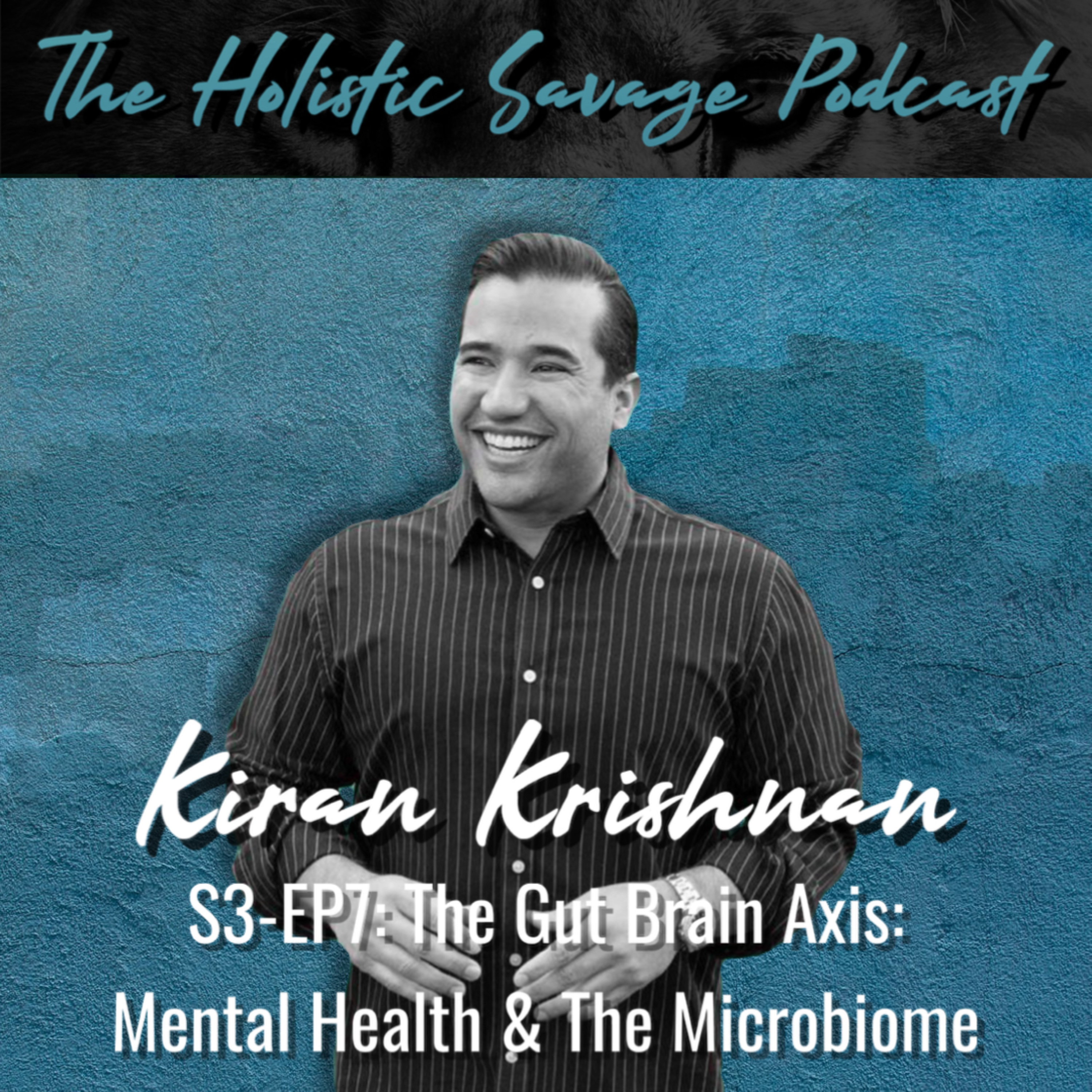 31: The Gut Brain Axis: Mental Health & The Microbiome with Kiran Krishnan episode artwork