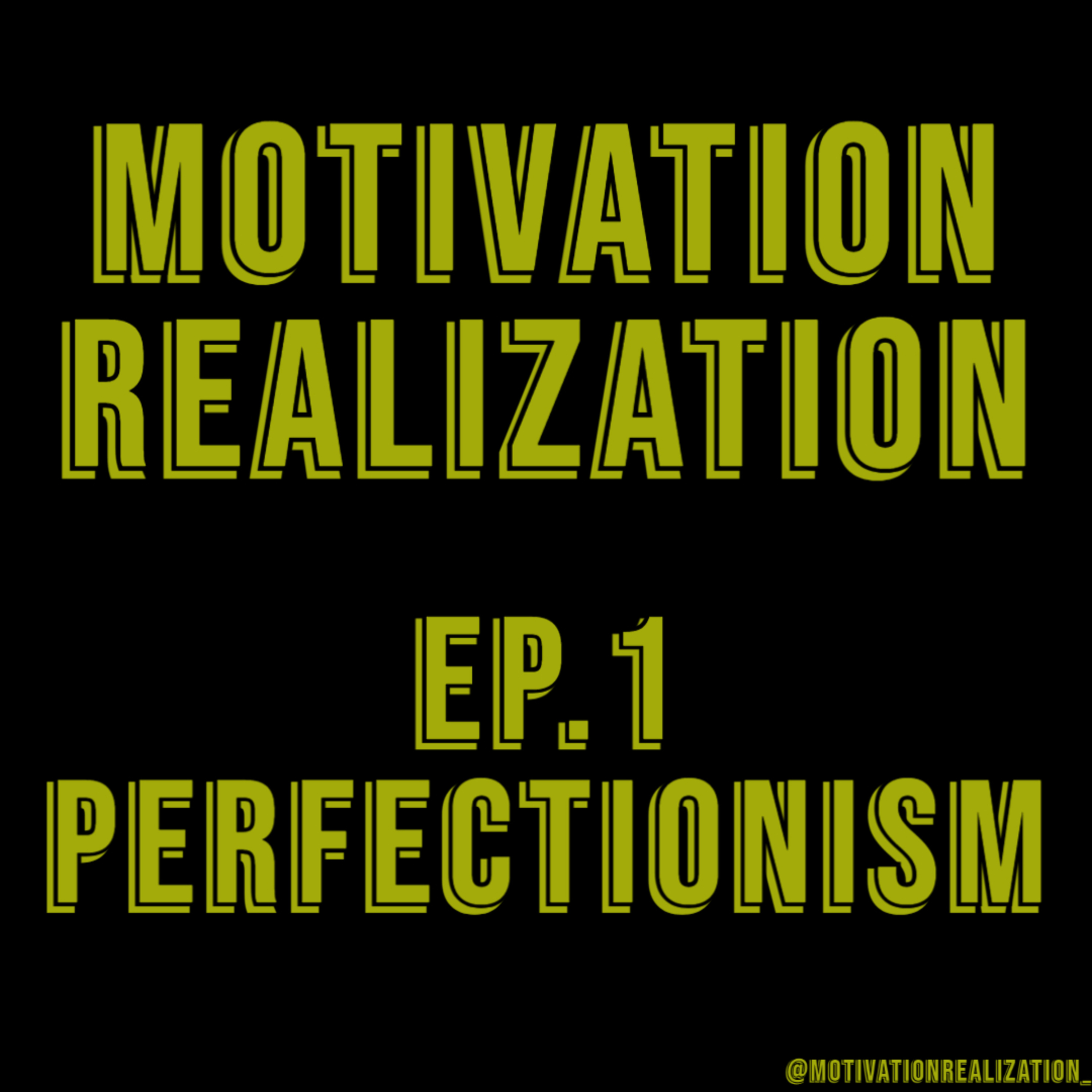 S1 E1 - Perfectionism episode artwork