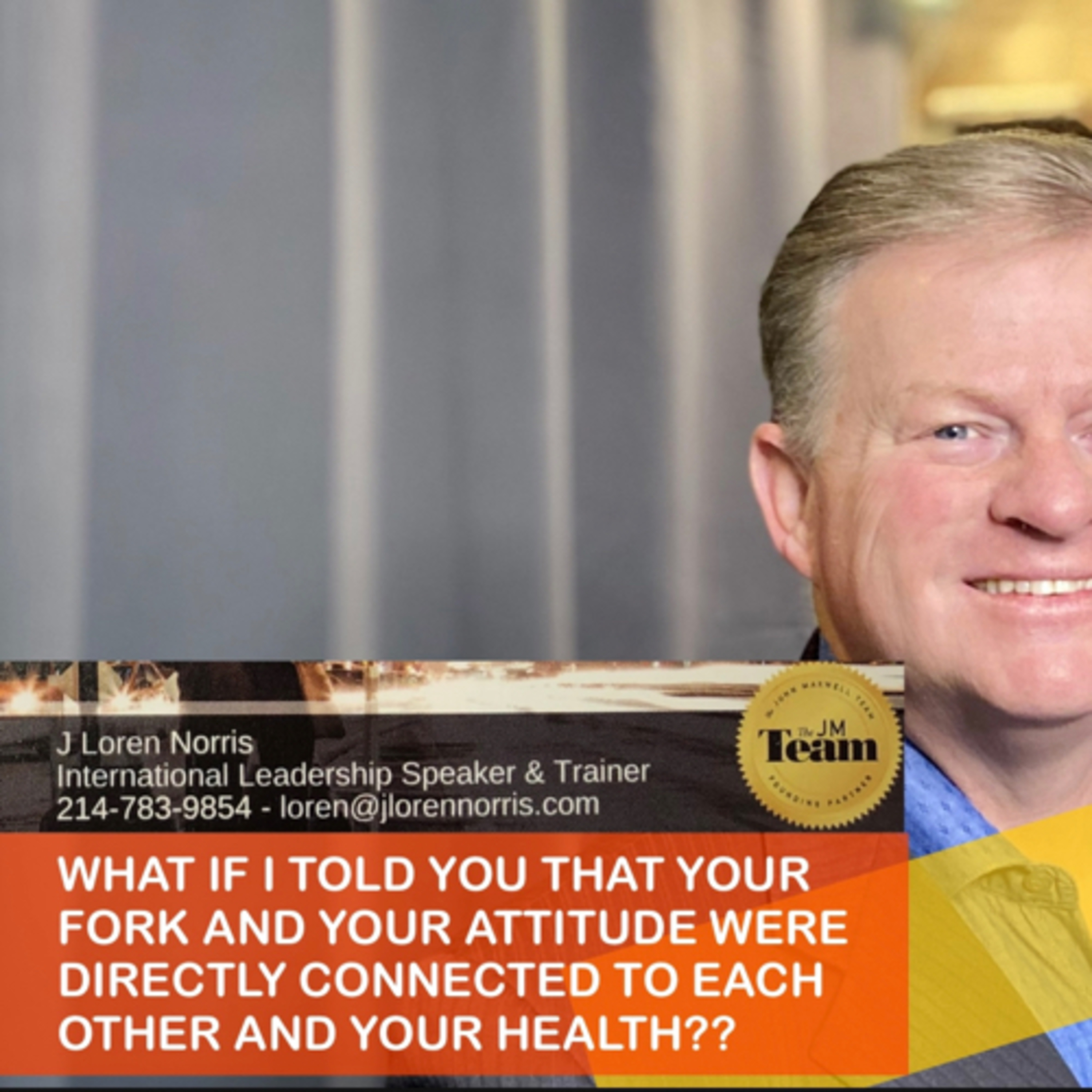 WHAT IF I TOLD YOU THAT YOUR FORK AND YOUR ATTITUDE WERE DIRECTLY CONNECTED  episode artwork