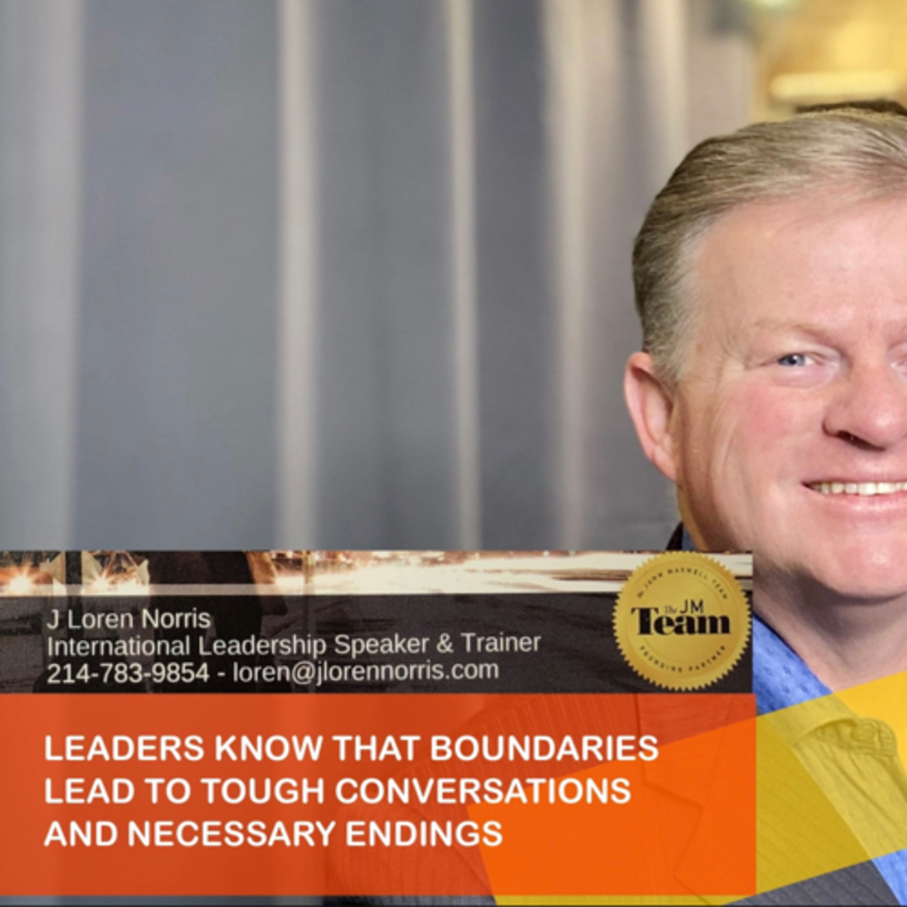 LEADERS KNOW THAT BOUNDARIES LEAD TO TOUGH CONVERSATIONS AND NECESSARY ENDINGS episode artwork