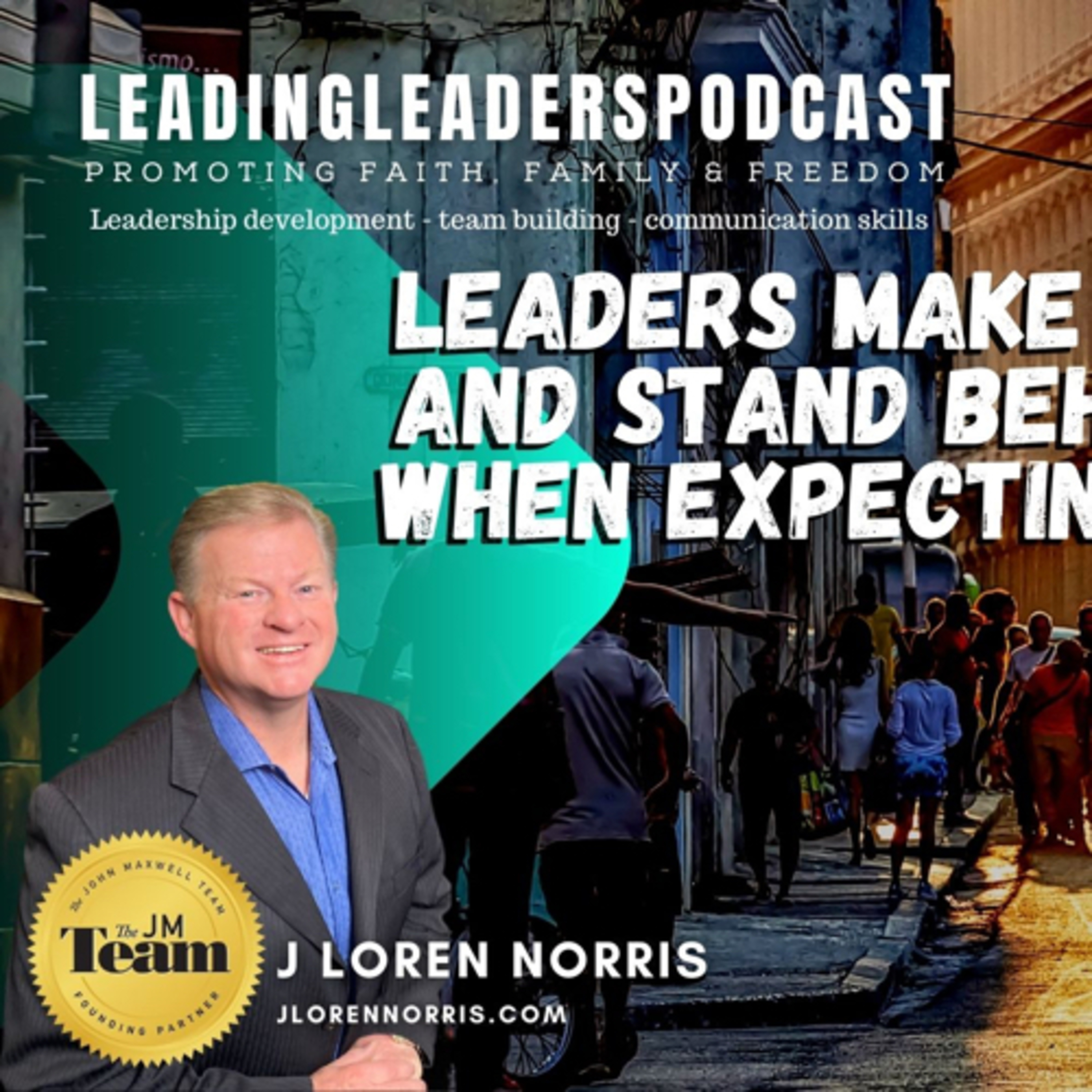 LEADERS MAKE TOUGH CHOICES AND STAND BEHIND THEM EVEN WHEN EXPECTING A BACKLASH. episode artwork