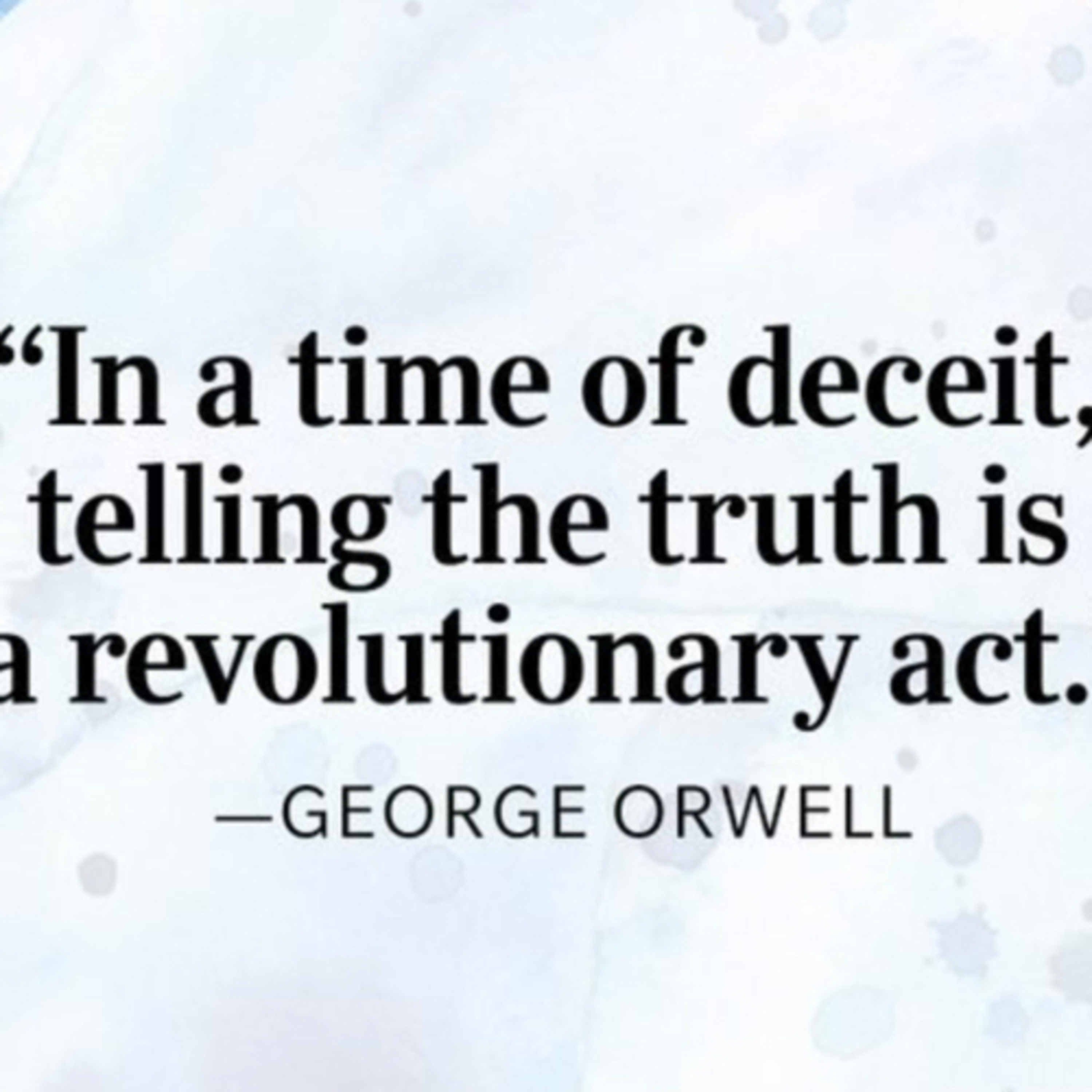 LEADERS MUST BE ALERT TO ALL SURROUNDINGS WHEN TRUTH IS LONGER THE POINT. episode artwork