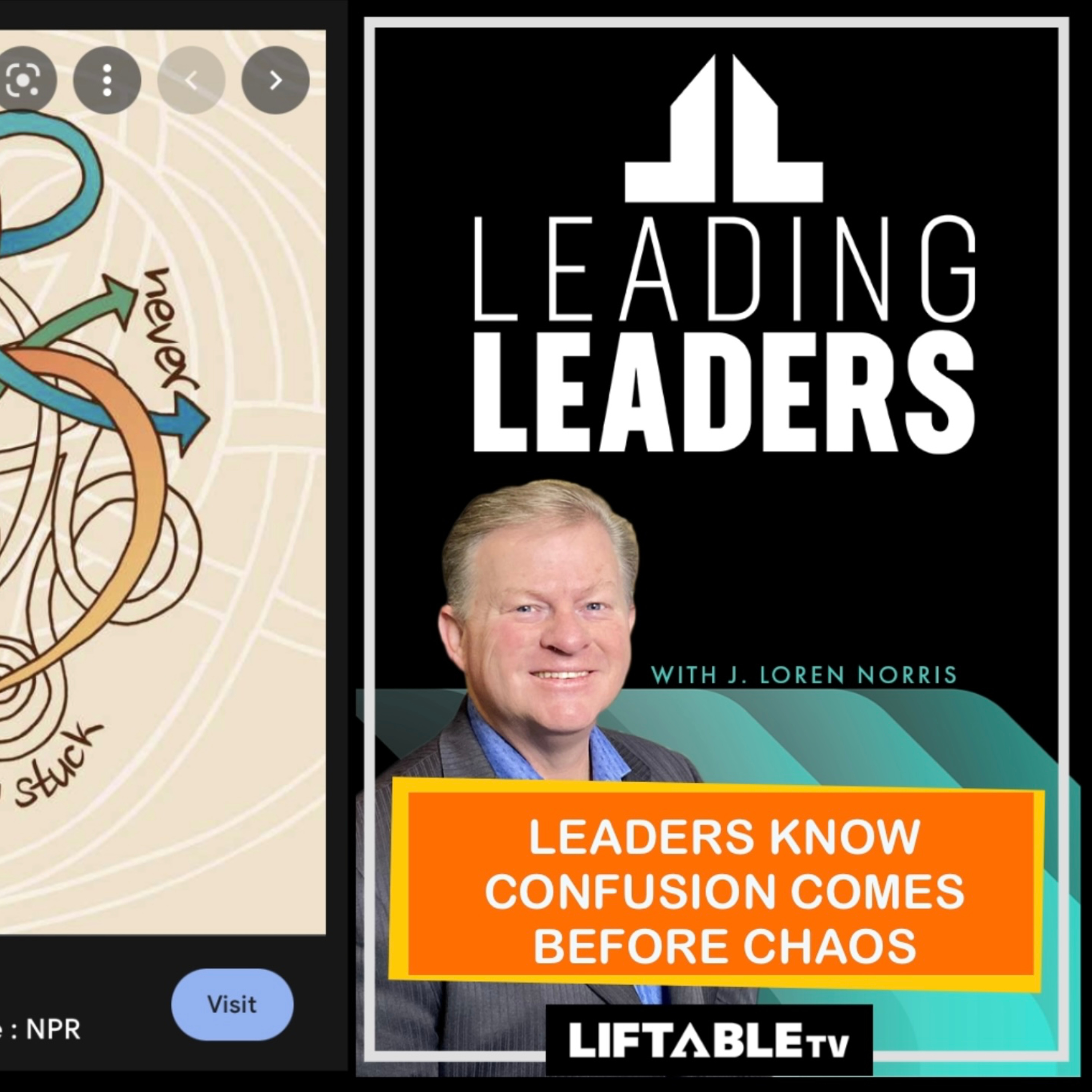 LEADERS KNOW CONFUSION COMES BEFORE CHAOS AND IT IS A GREAT INDICATOR FOR WHEN SOMEONE IS TRYING TO DESTROY YOU.  episode artwork