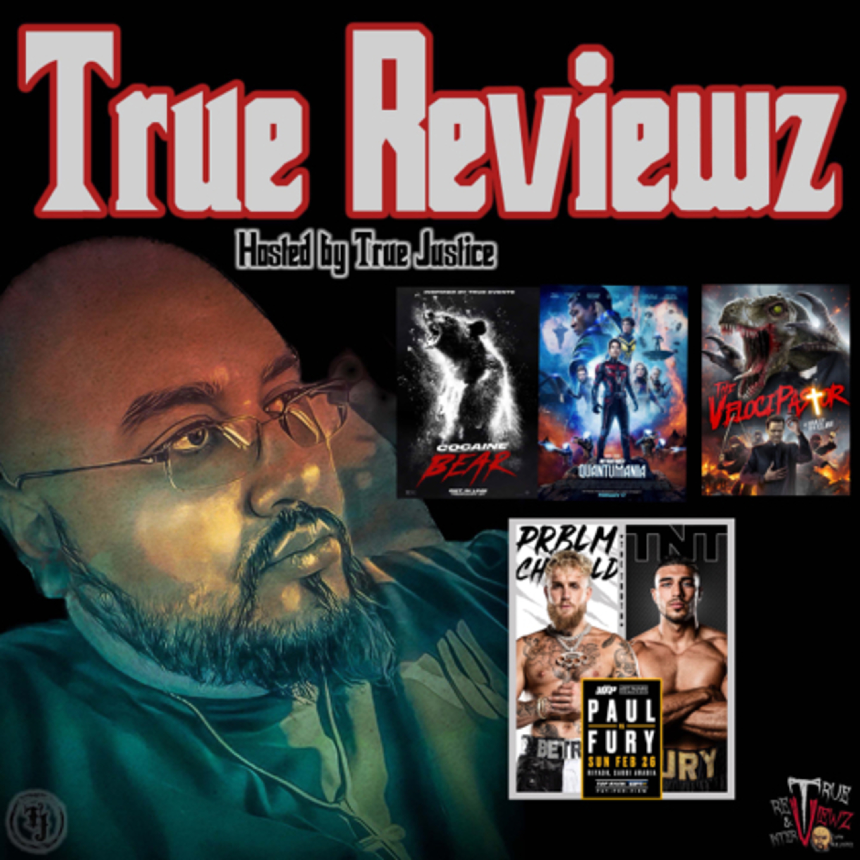 Ep. 233 Cocaine Bear, Ant Man & The VelociPastor episode artwork