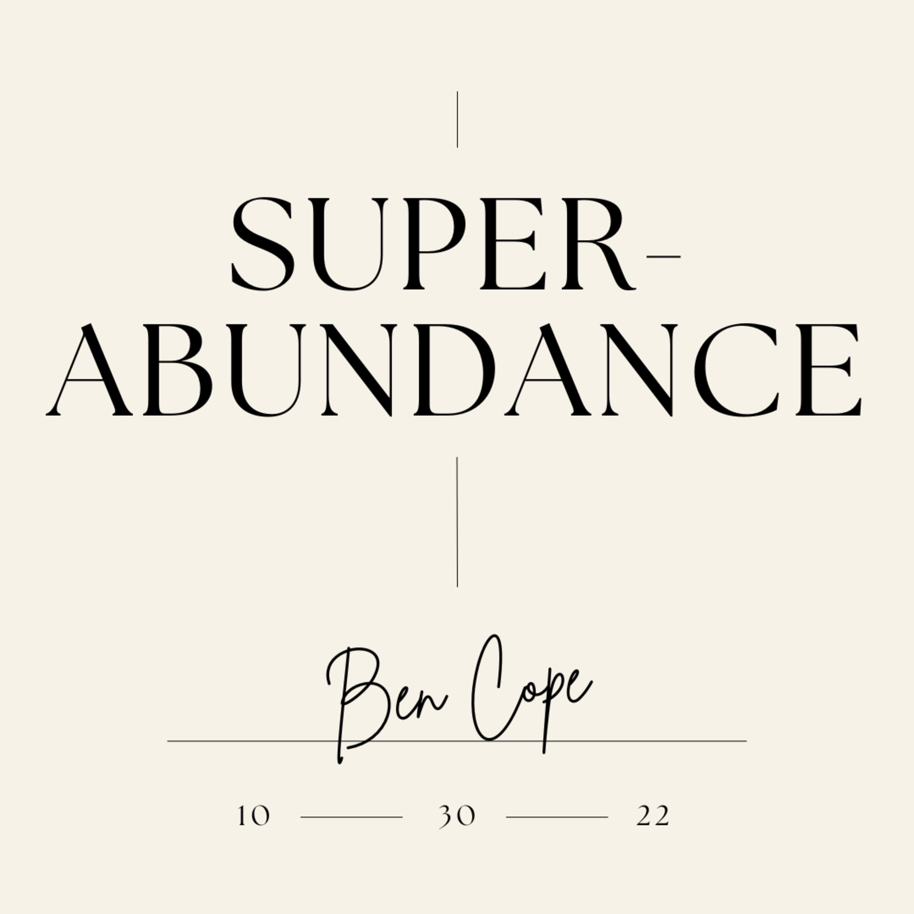 Superabundance episode artwork