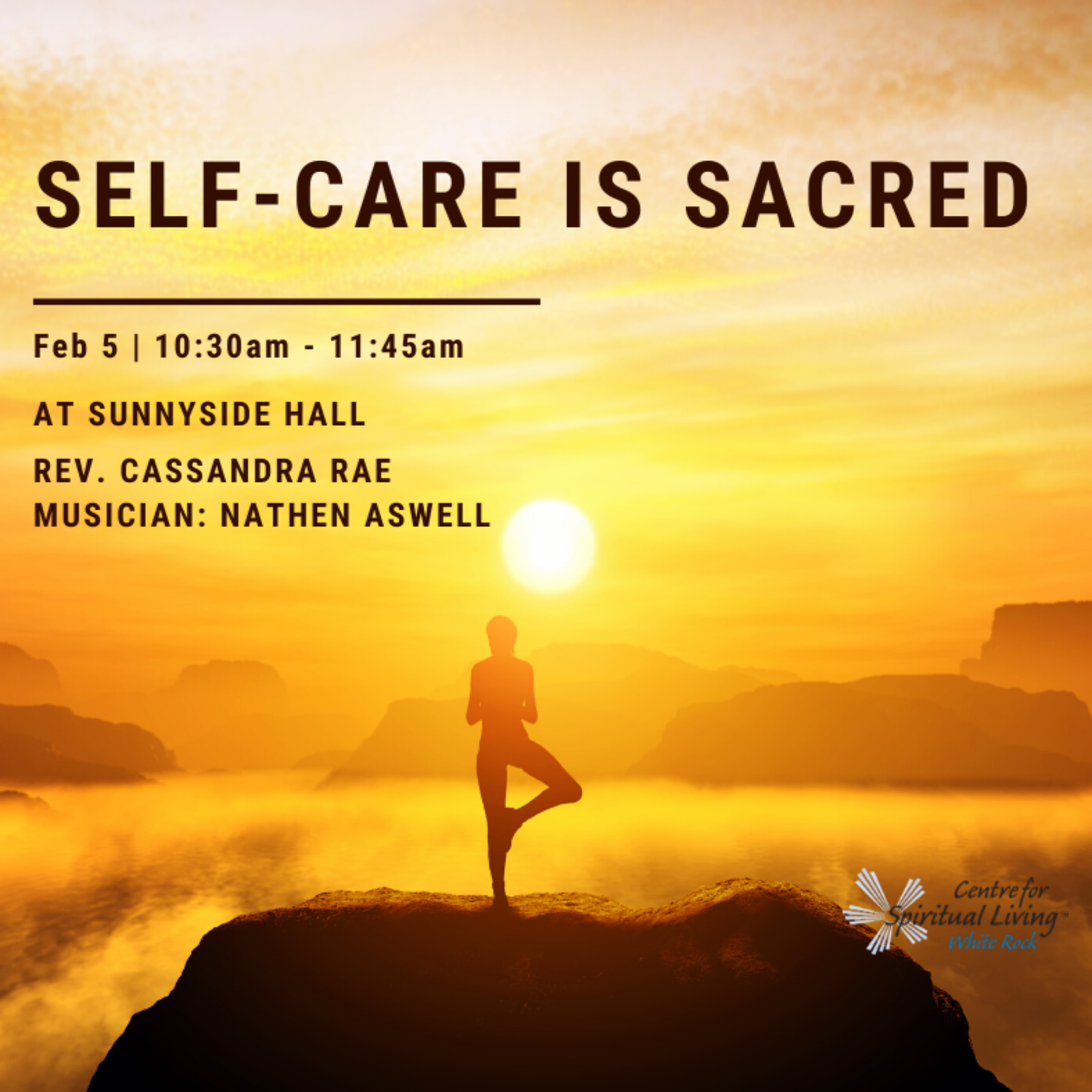 CSL-White Rock Sunday\'s Message