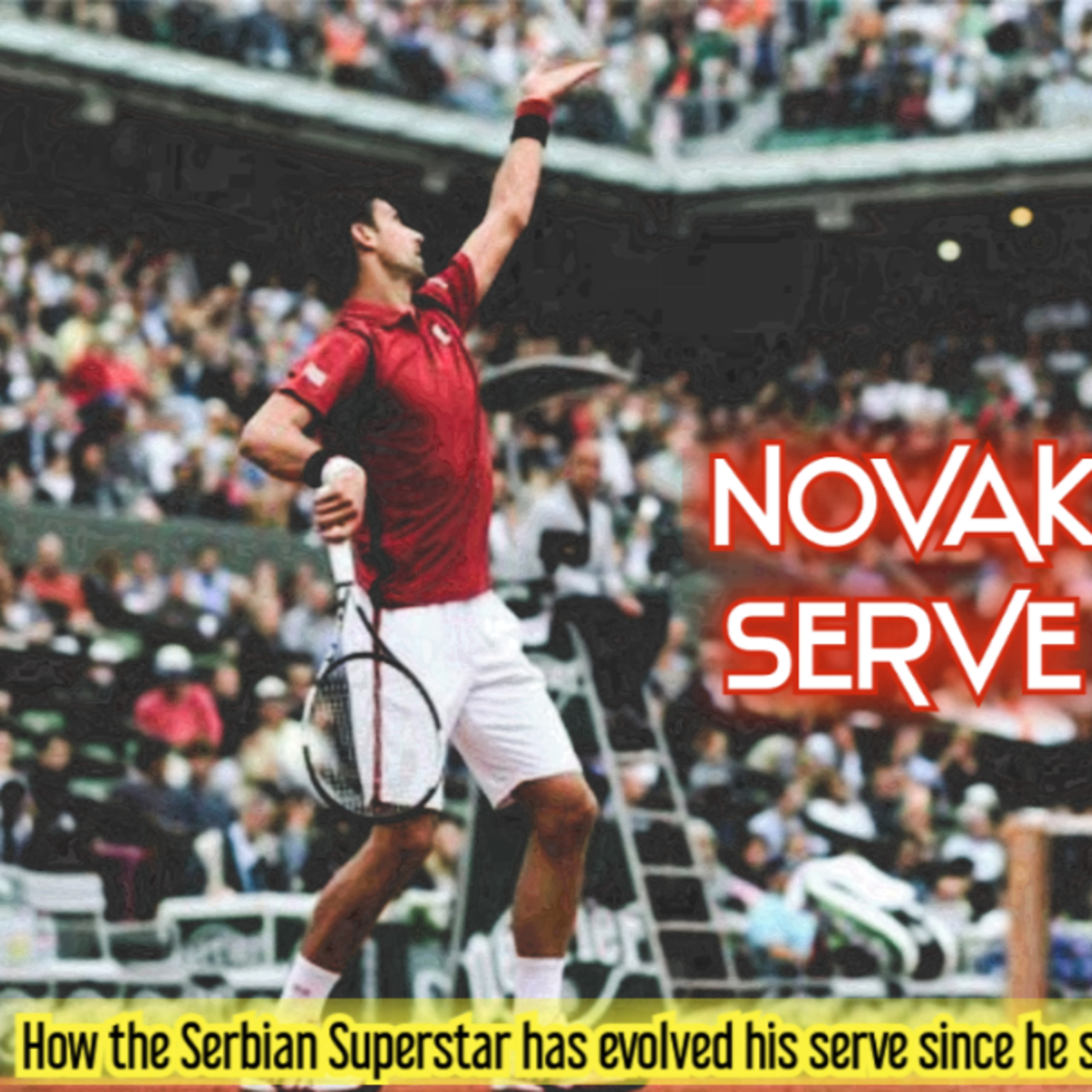 🎾Novak Djokovic Serve Evolution FT. @Baseline Tennis | Djokovic Tennis Serve Technical Analysis