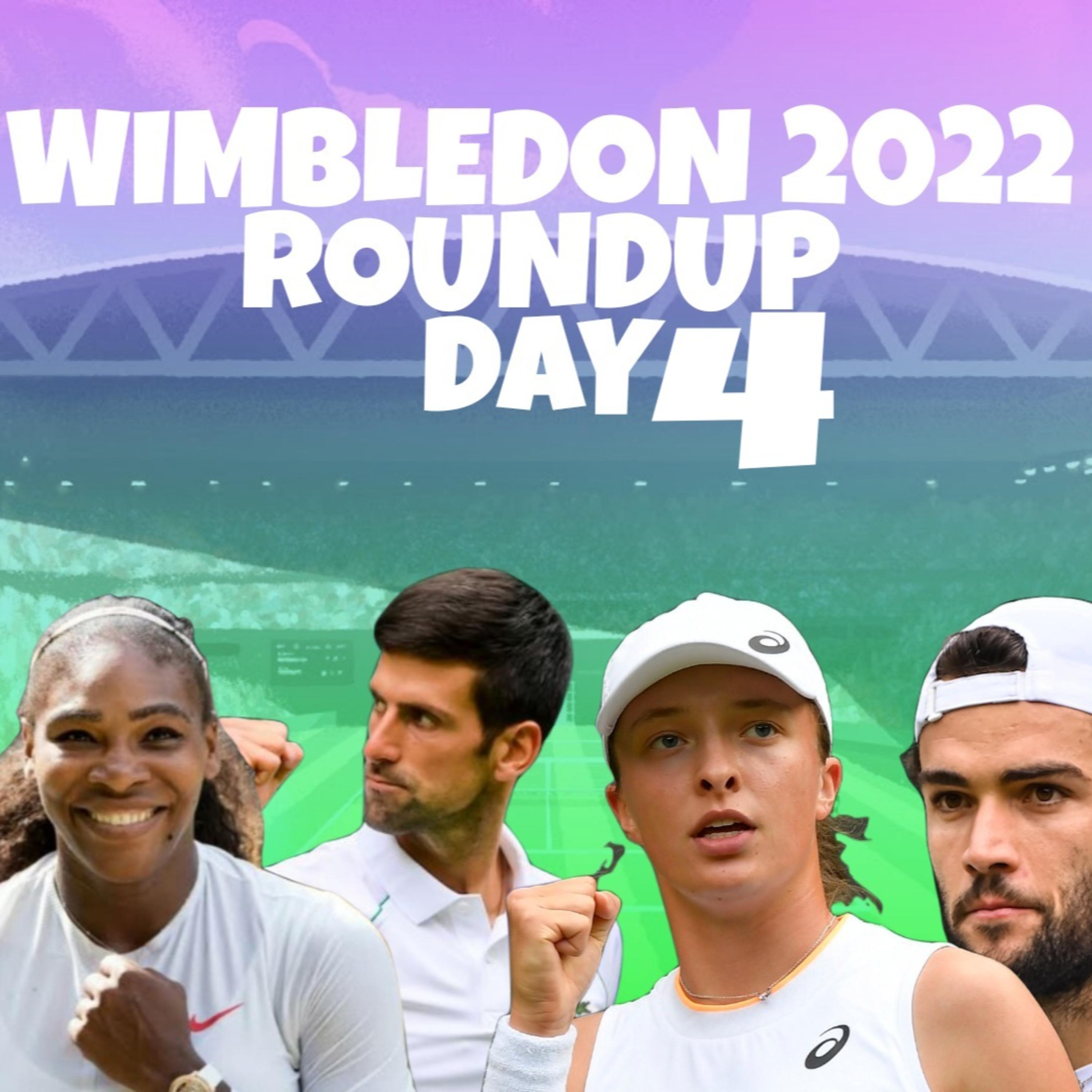 🎾Wimbledon 2022 Day 4 Roundup | Nadal & Swiatek battle | Kyrgios, Tsitsi Win | Shapo & Pliskova lose