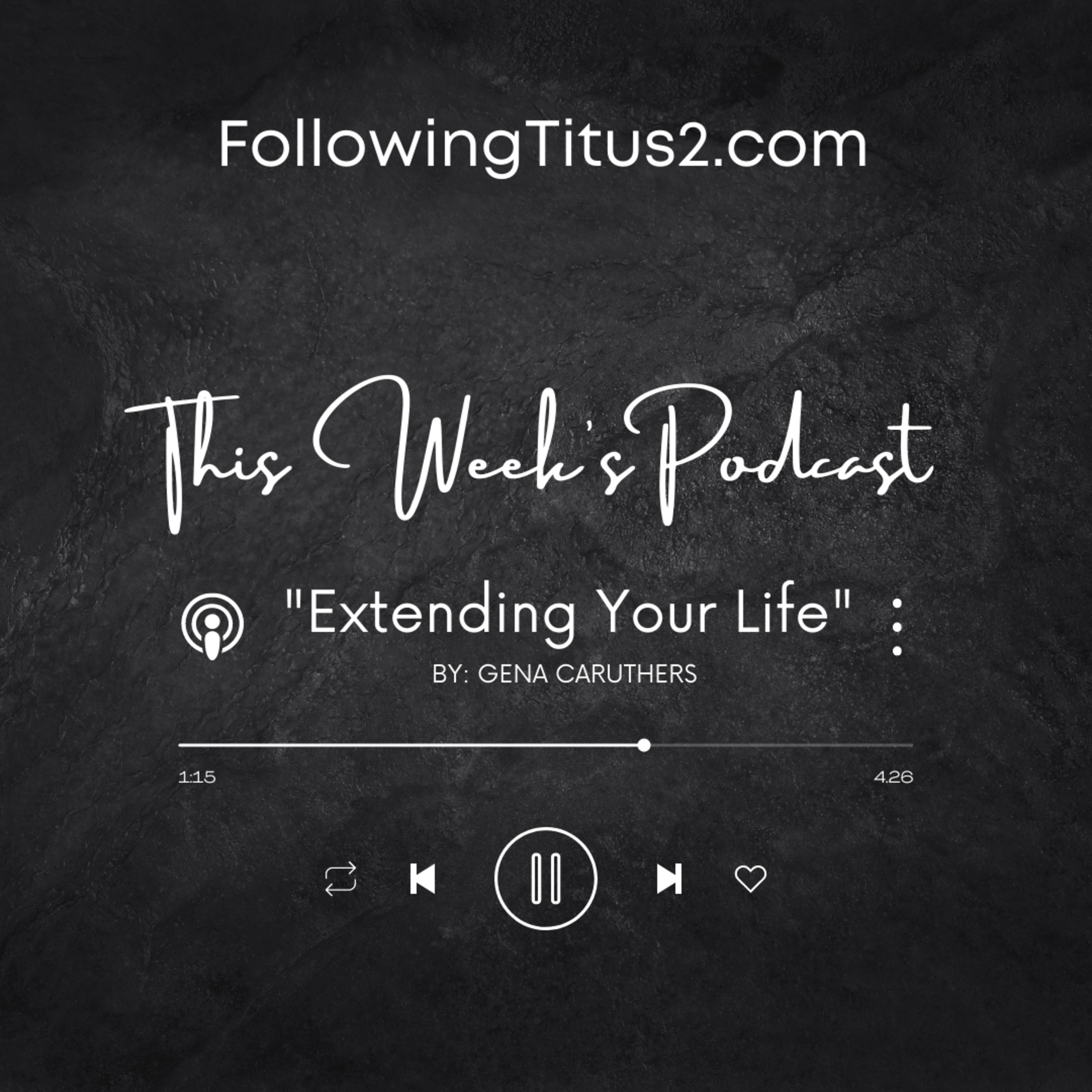 Following Titus 2