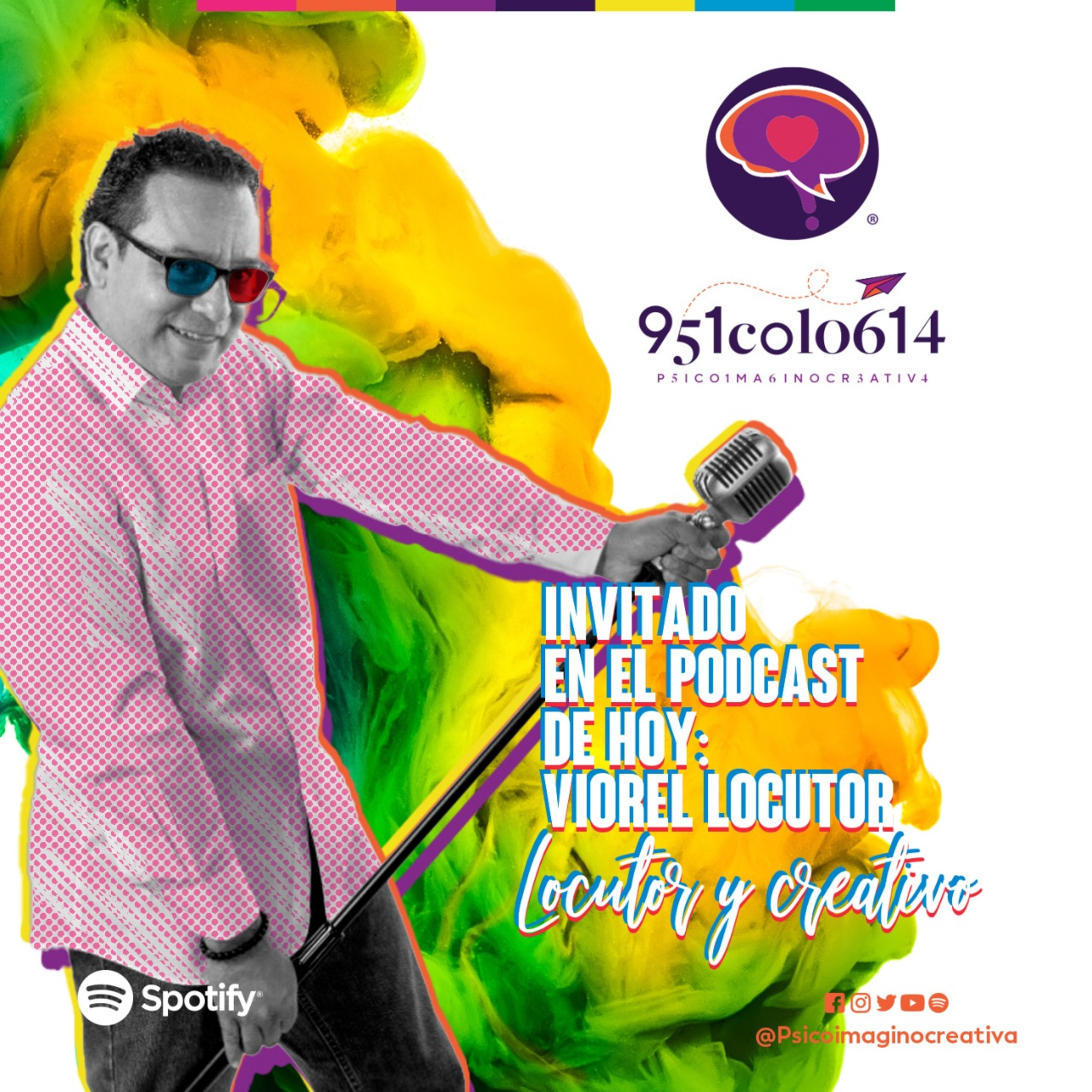 La creatividad en la locución con: Viorel Locutor  episode artwork