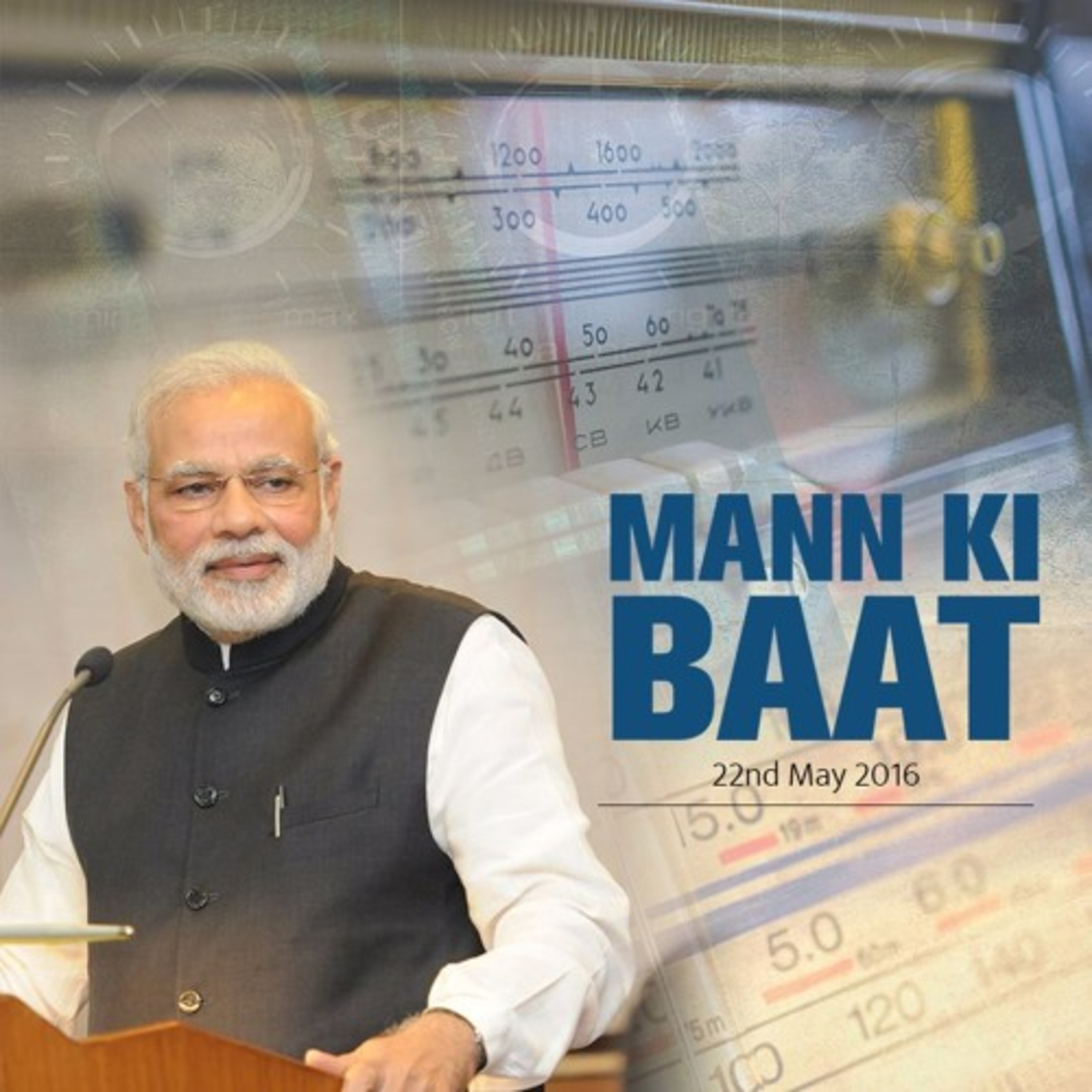 cover of episode PM Modi's Mann Ki Baat - May 2016