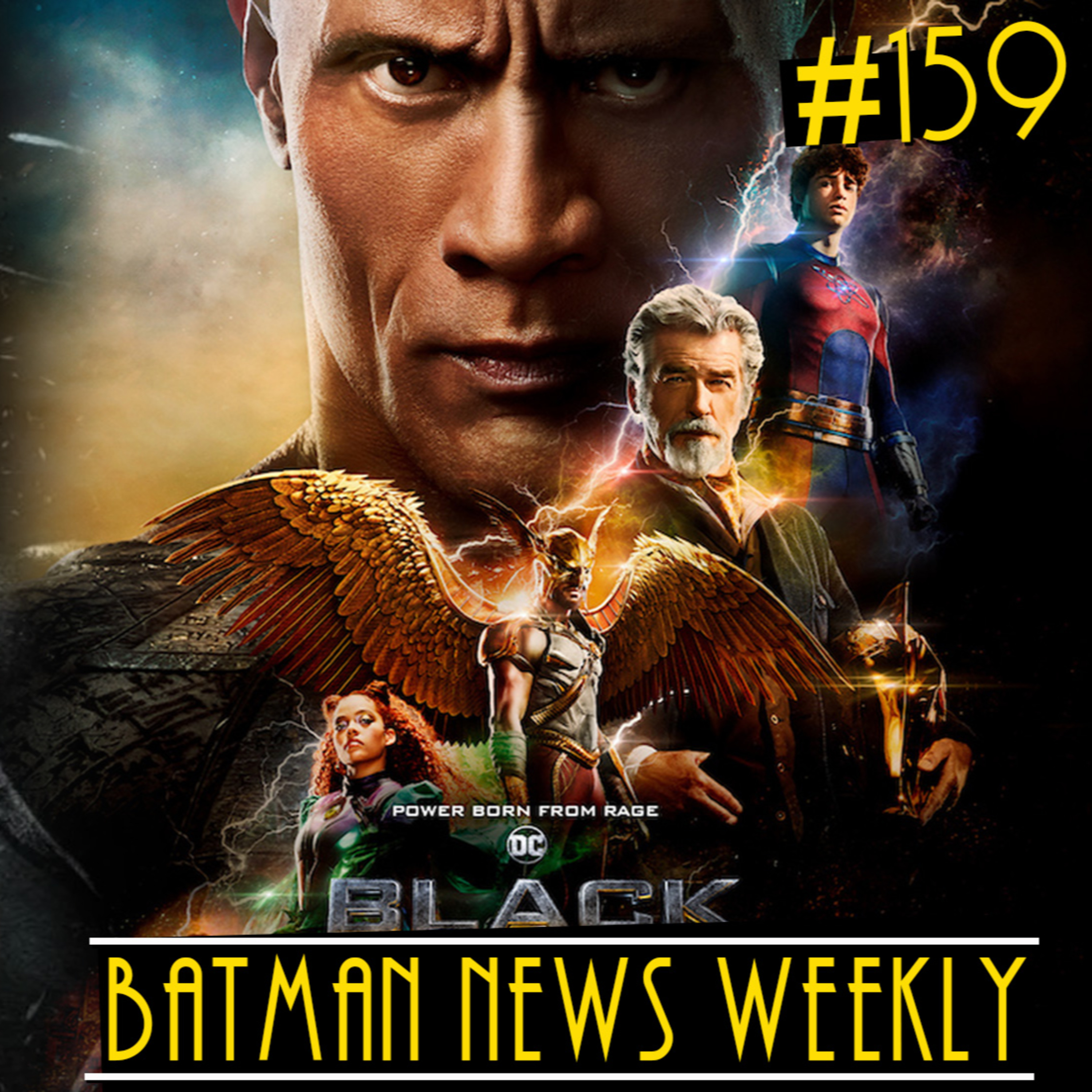 The Rock Wants BLACK ADAM vs Justice League AND Suicide Squad | Batman News Weekly #159 episode artwork