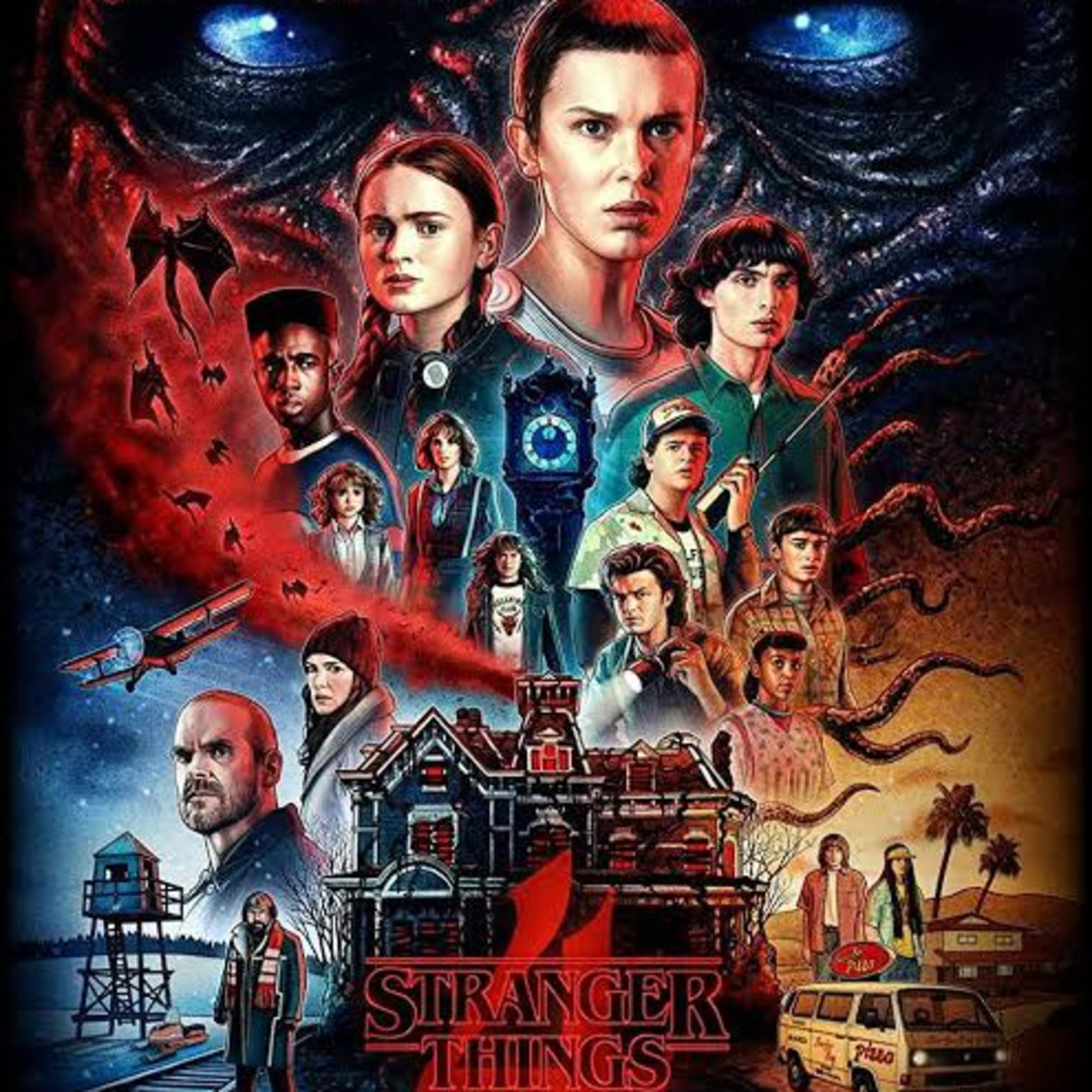 Stranger things  episode artwork